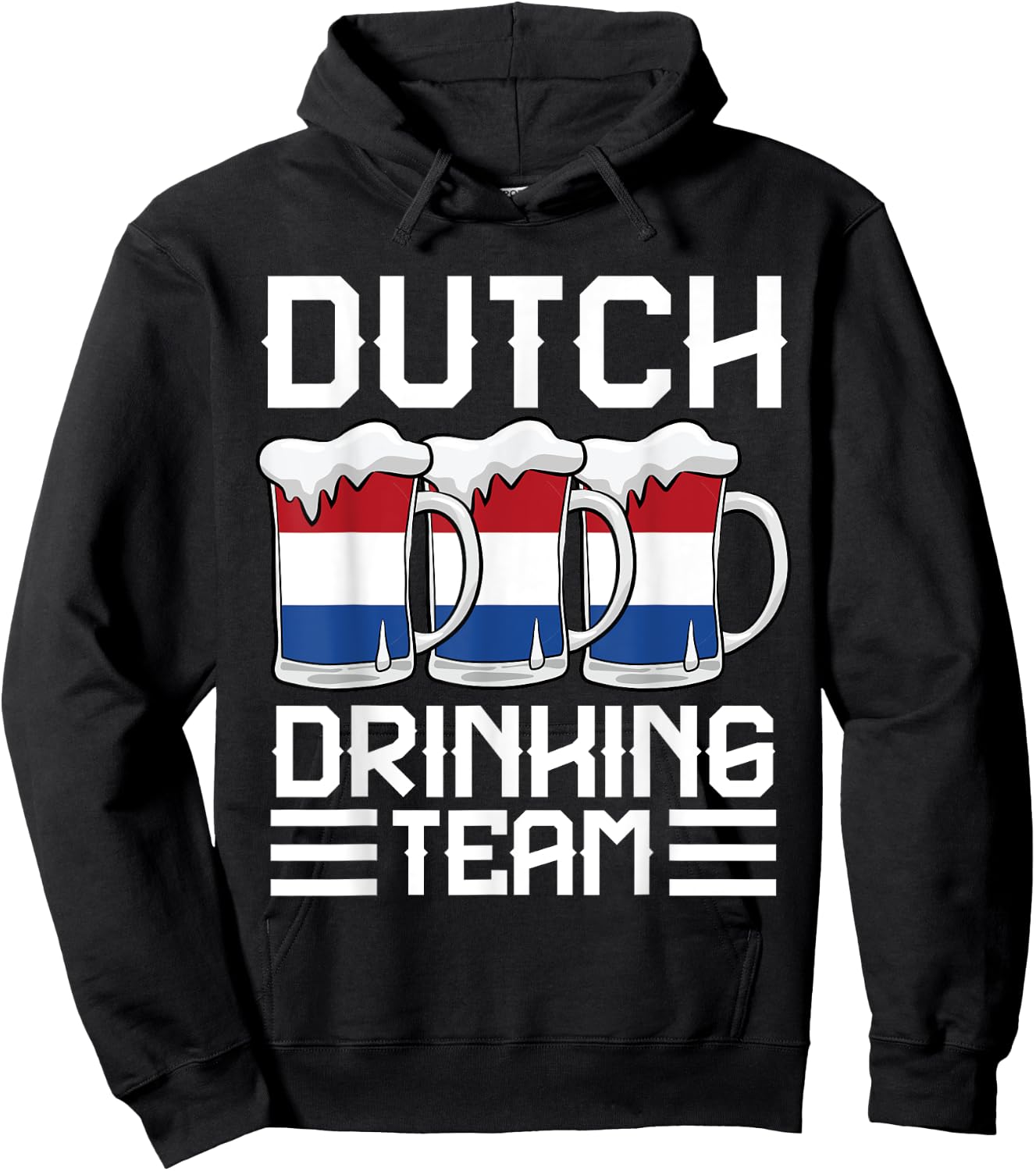Dutch Drinking Team Netherlands Hoodie - Hoodie | Black