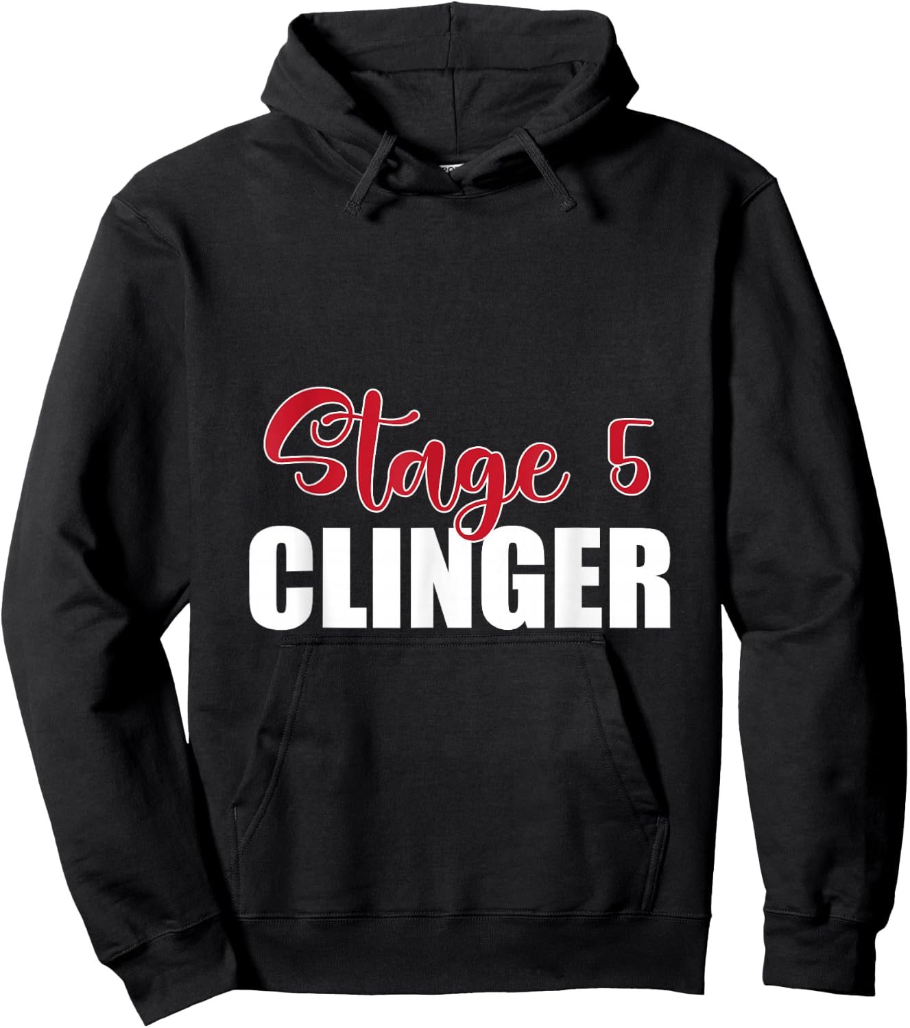 Stage 5 Clinger Wedding Crashers Png Hoodie - Hoodie | Black