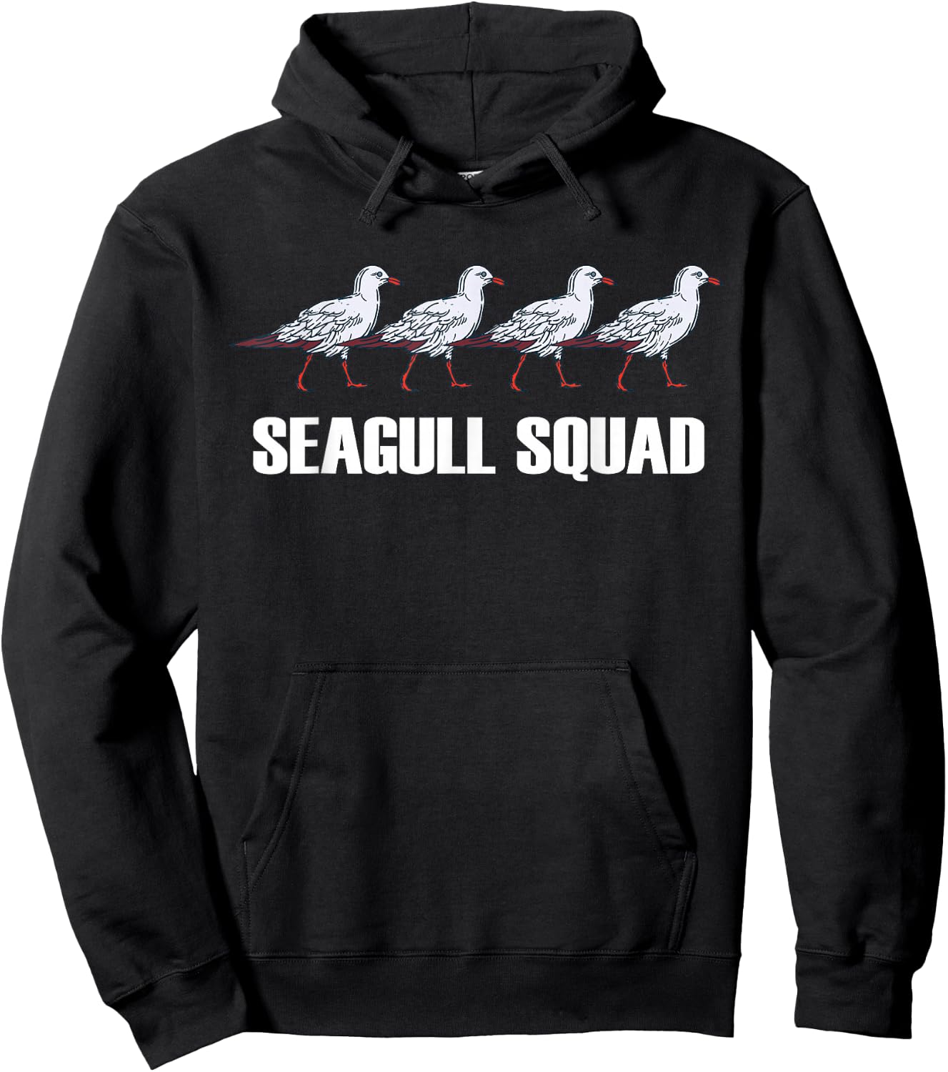 Seagull Squad Flocks Of Seagull Team Terns Seagull Lover Hoodie - Hoodie | Black