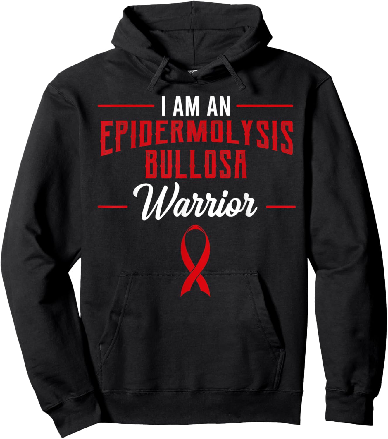 Epidermolysis Bullosa EB Butterfly Children Warrior Gift Hoodie - Hoodie | Black
