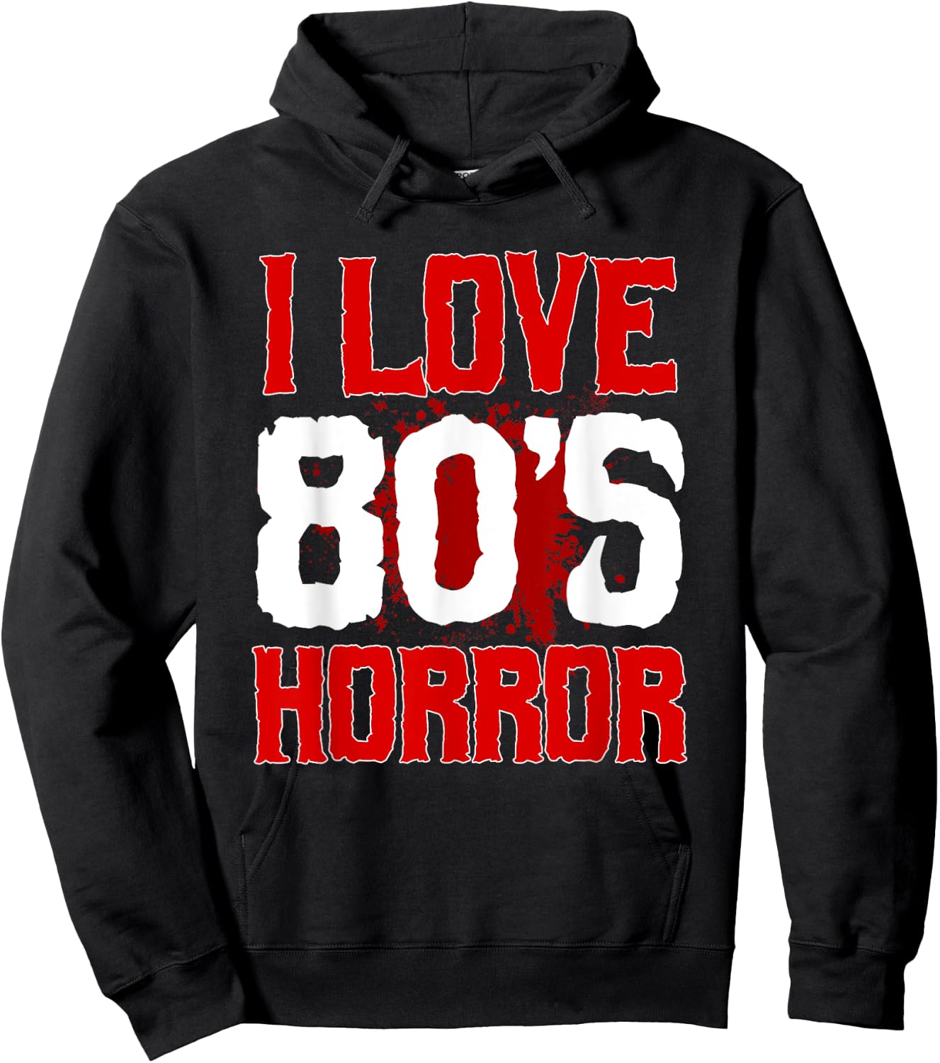 Horror Movies Scary Film Lovers Thriller Halloween Party Hoodie - Hoodie | Black