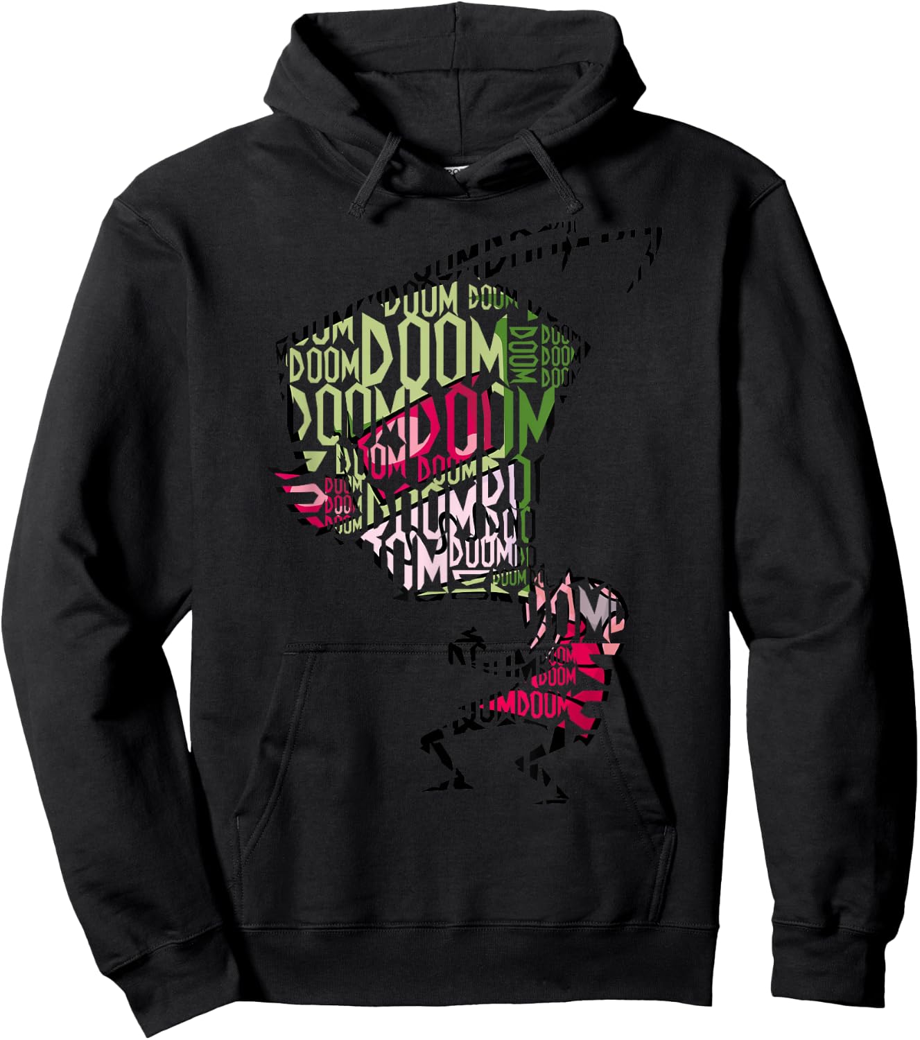 Invader Zim Doom Text Fill Hoodie - Hoodie | Black