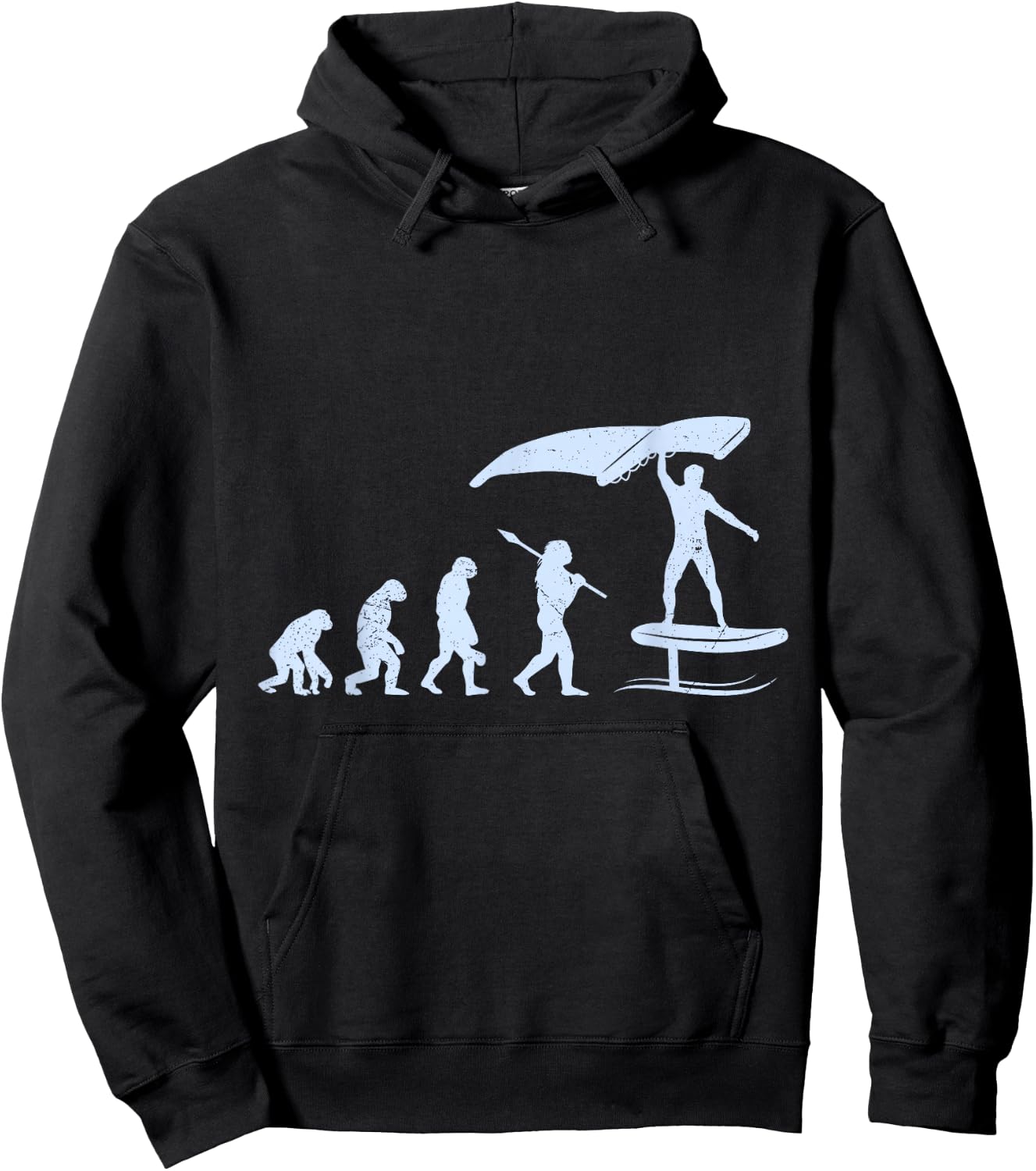 Wing Foil Evolution Wing Surf Hoodie - Hoodie | Black