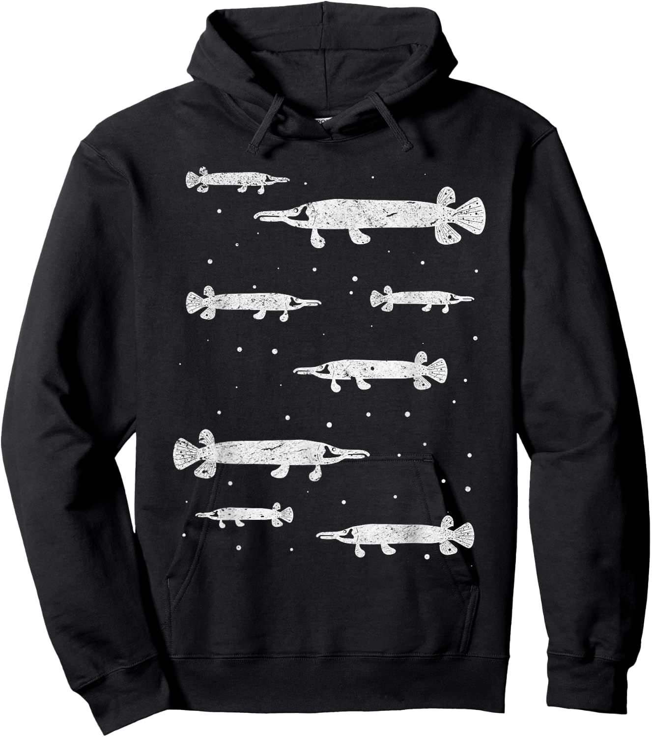 Gar Fishes Gar Fish Gar Fishing Lover Garfishing Garfish Hoodie - Hoodie | Black