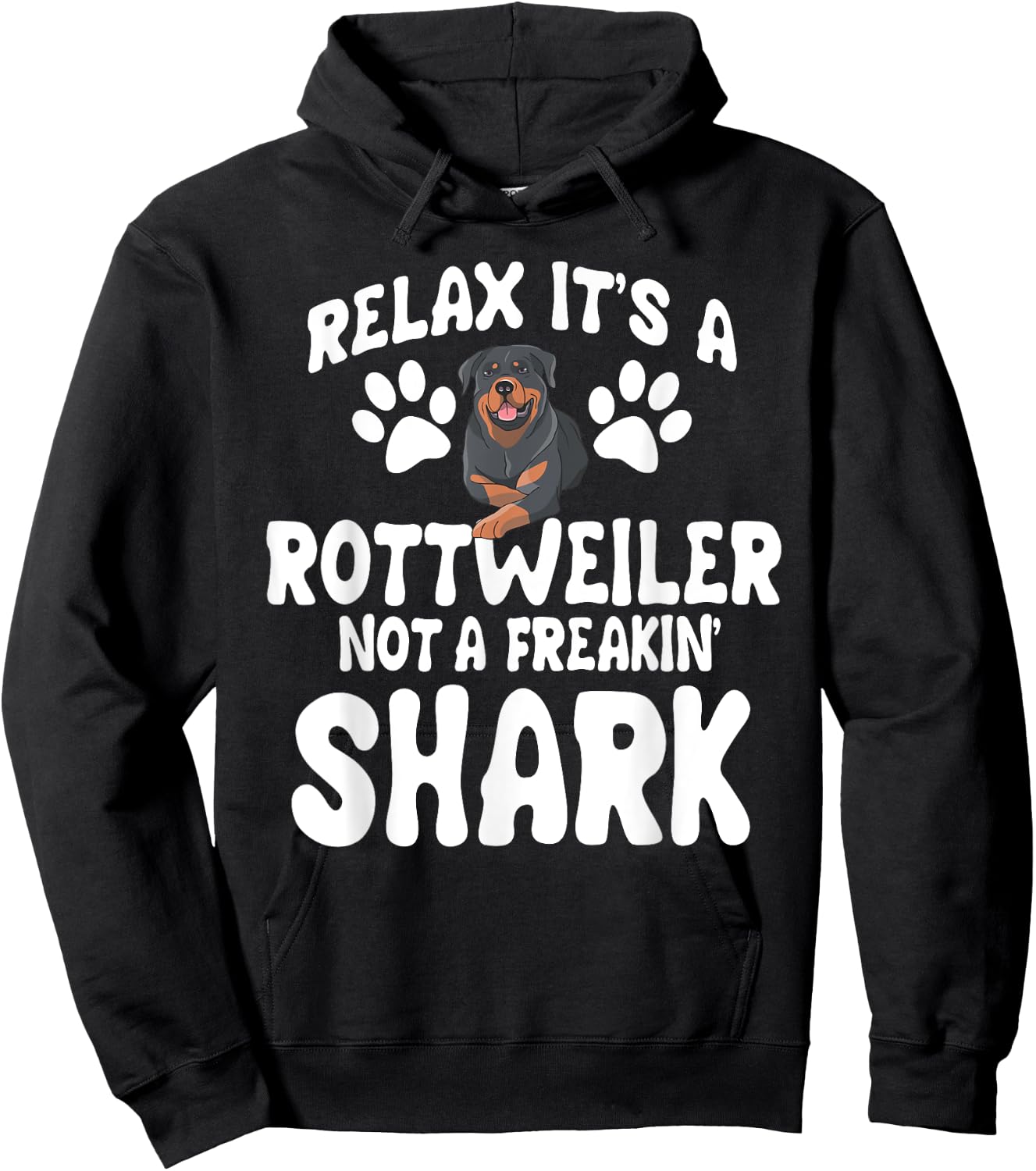 Rottweiler Breeders Dog Owner Fur Parent Pet Lover Women Hoodie - Hoodie | Black