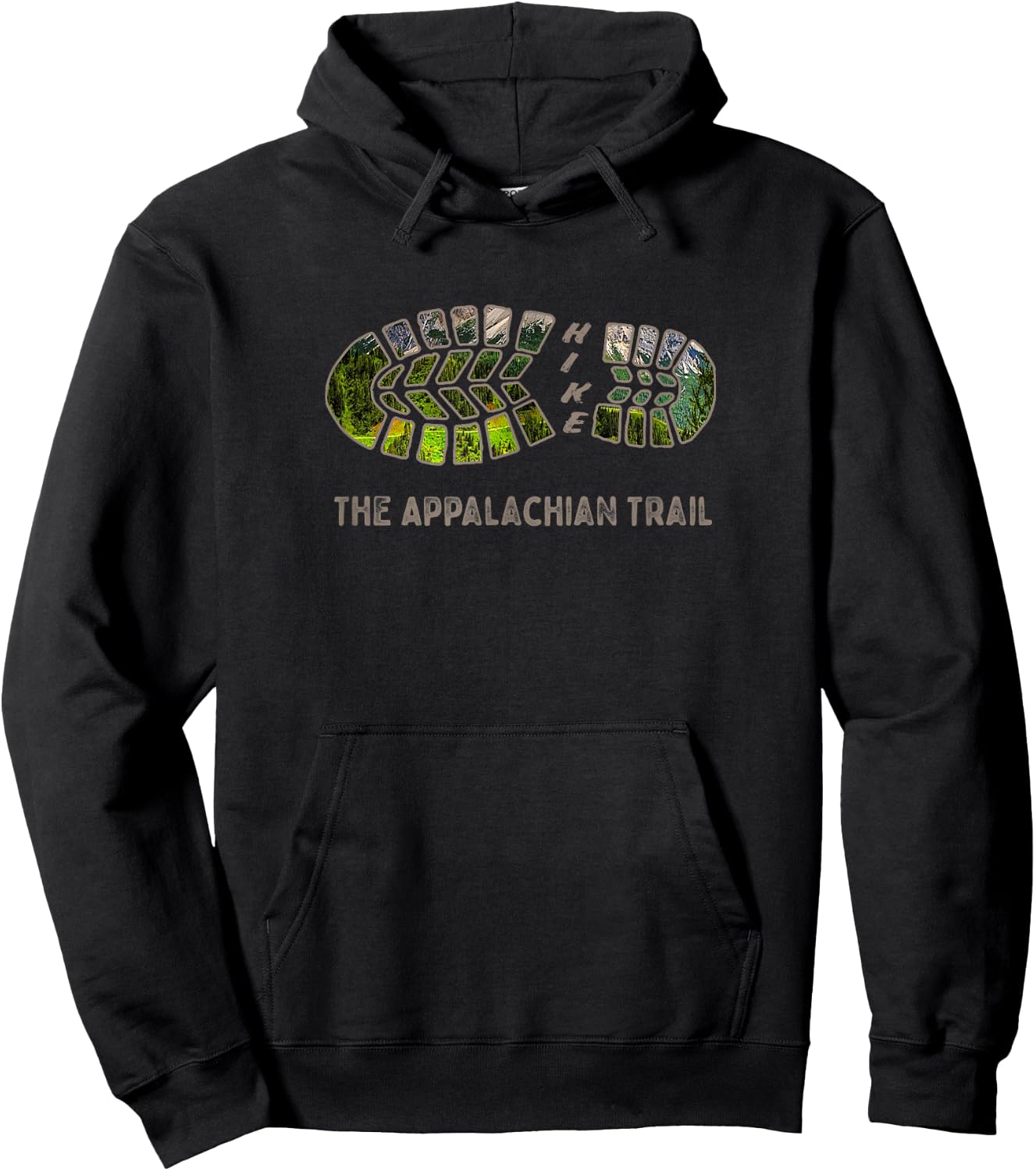 National Scenic Trails , Hike the Appalachian Trail Hoodie - Hoodie | Black