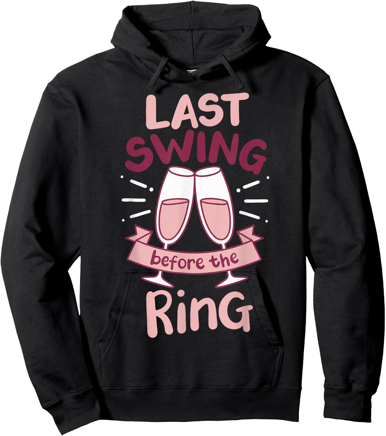 Last Swing Before The Ring Hoodie - Hoodie | Black