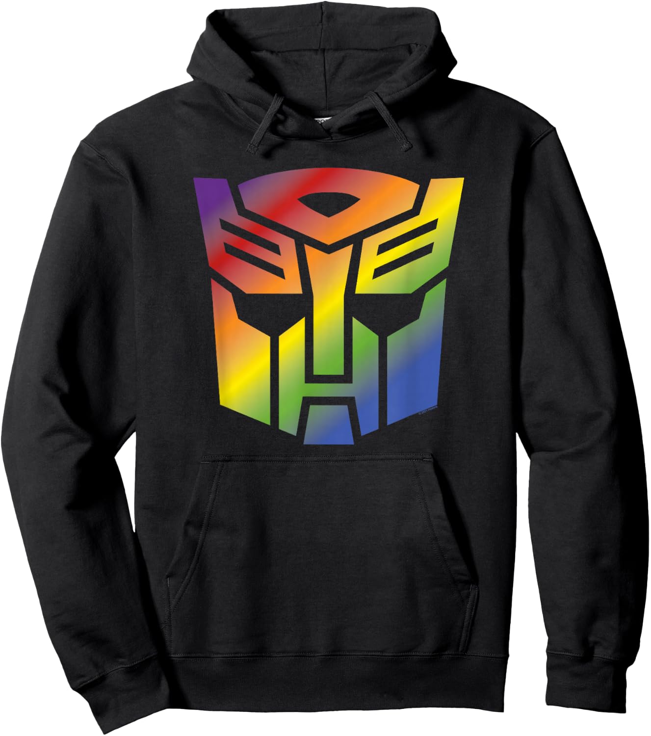 Transformers Autobots Pride Logo Hoodie - Hoodie | Black