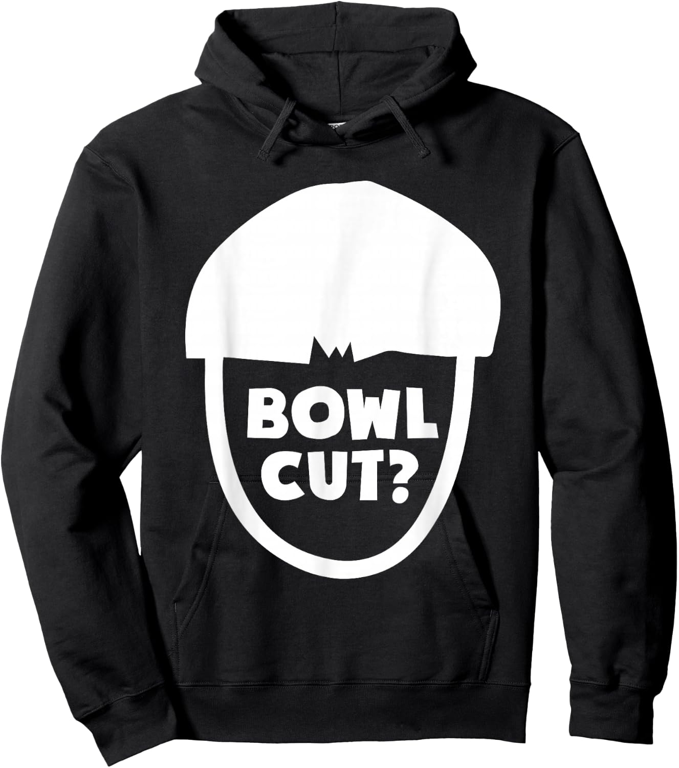 Bowl Cut? Hairstlye Haircut For Barbers Hairstylists Hoodie - Hoodie | Black