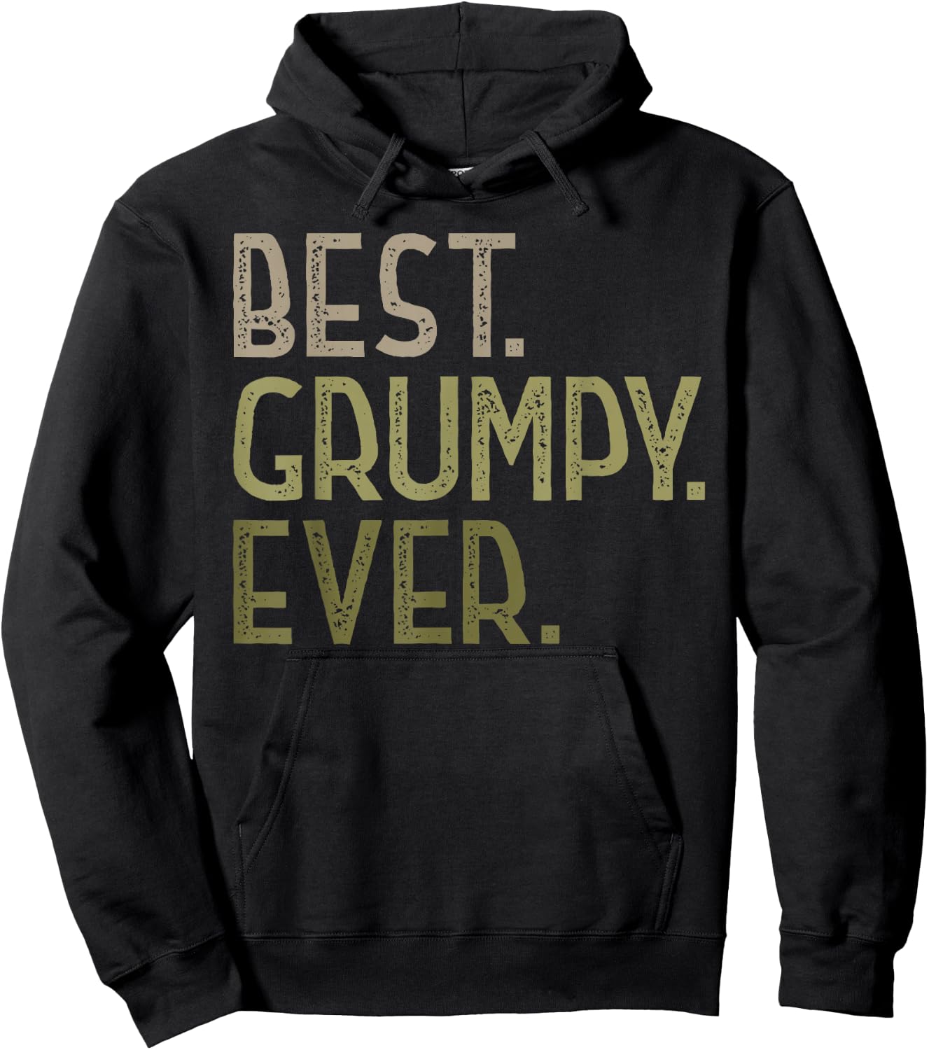 Grumpy from Grandchildren Best Grumpy Ever Hoodie - Hoodie | Black
