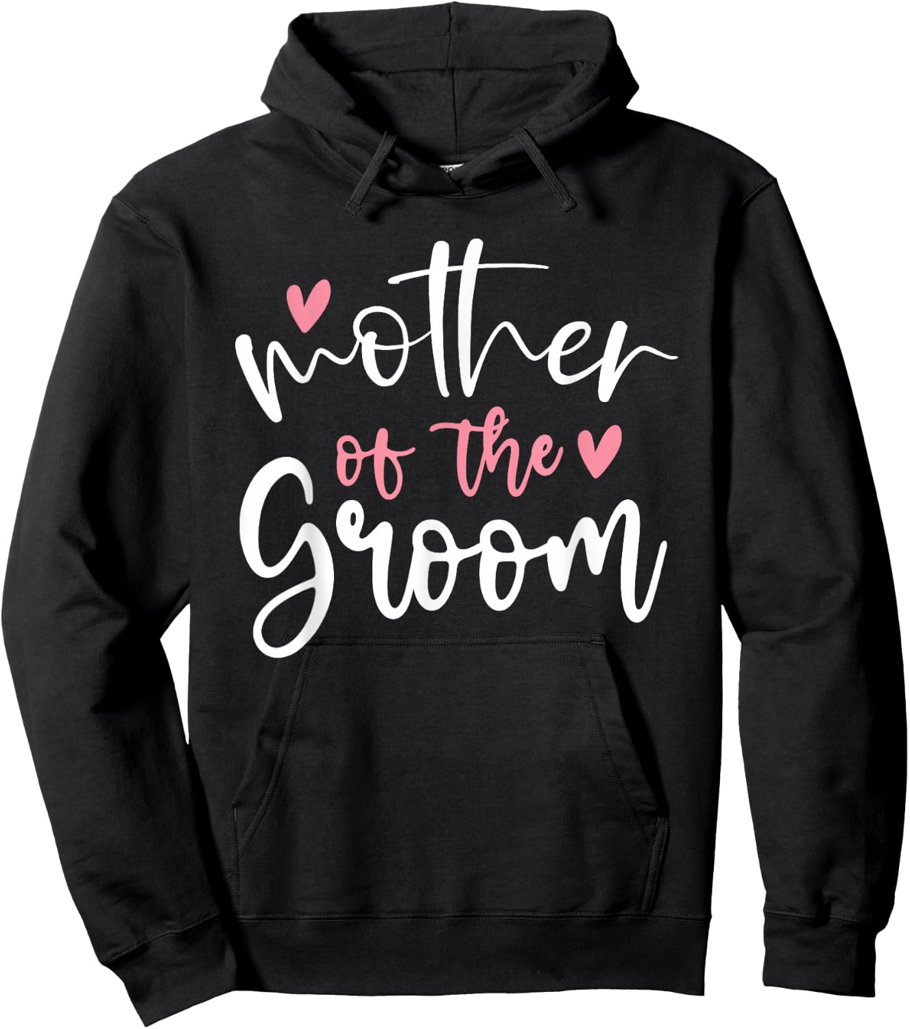 Wedding Mother of Groom Mom Bachelorette Party Grooms Mom Hoodie - Hoodie | Black