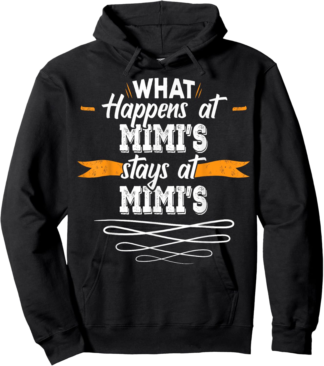 What Happens at Mimis Stays At Mimis Hoodie - Hoodie | Black