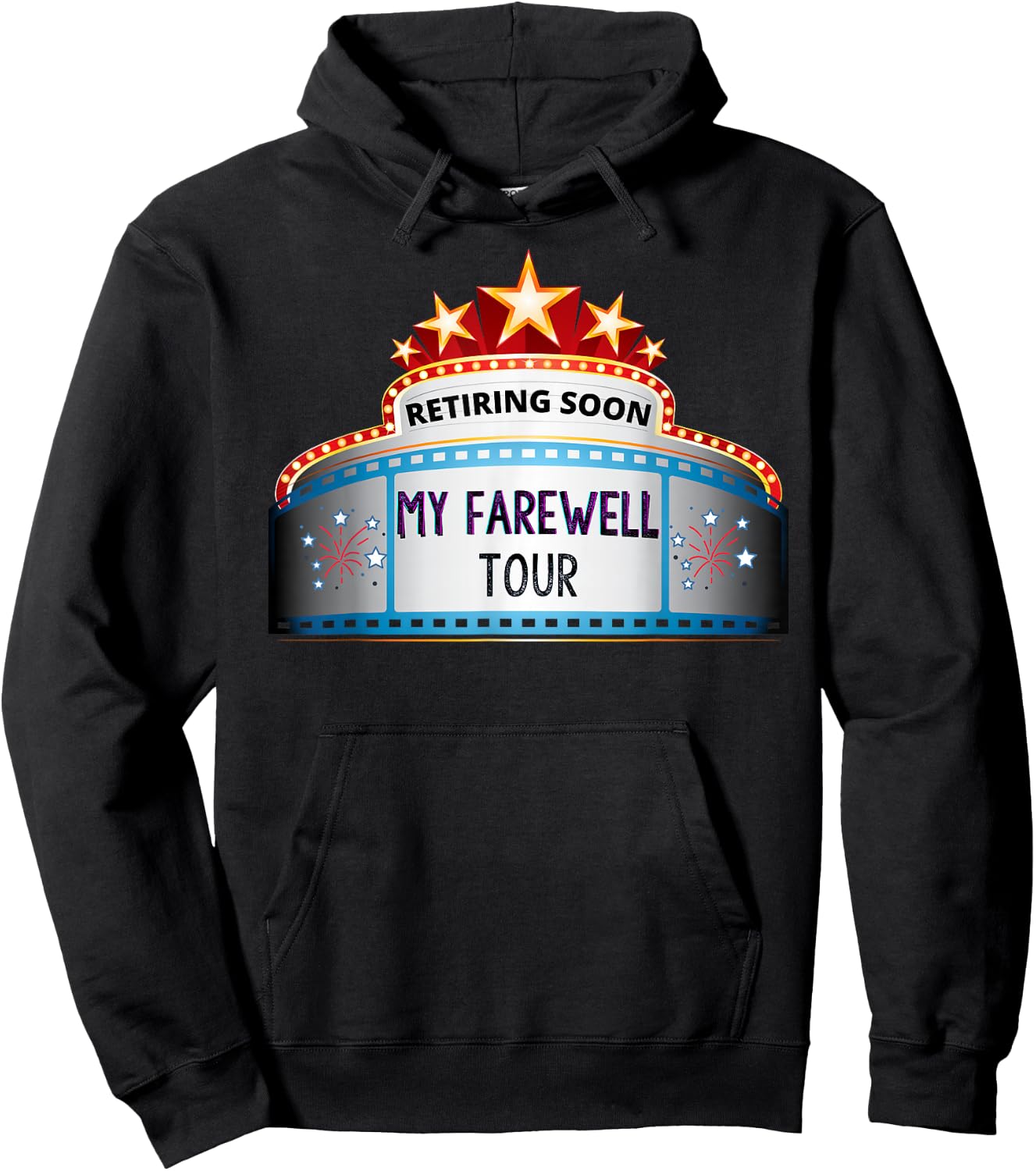 Funny Retirement Sarcasm Retiring Soon Farewell Apparel Hoodie - Hoodie | Black