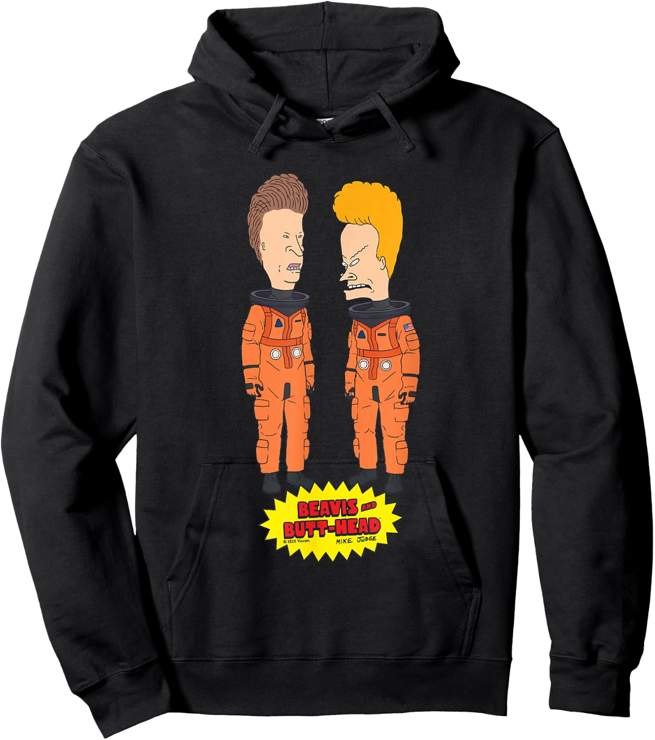 Beavis & Butt-Head Do The Universe Space Astronauts Hoodie - Hoodie | Black