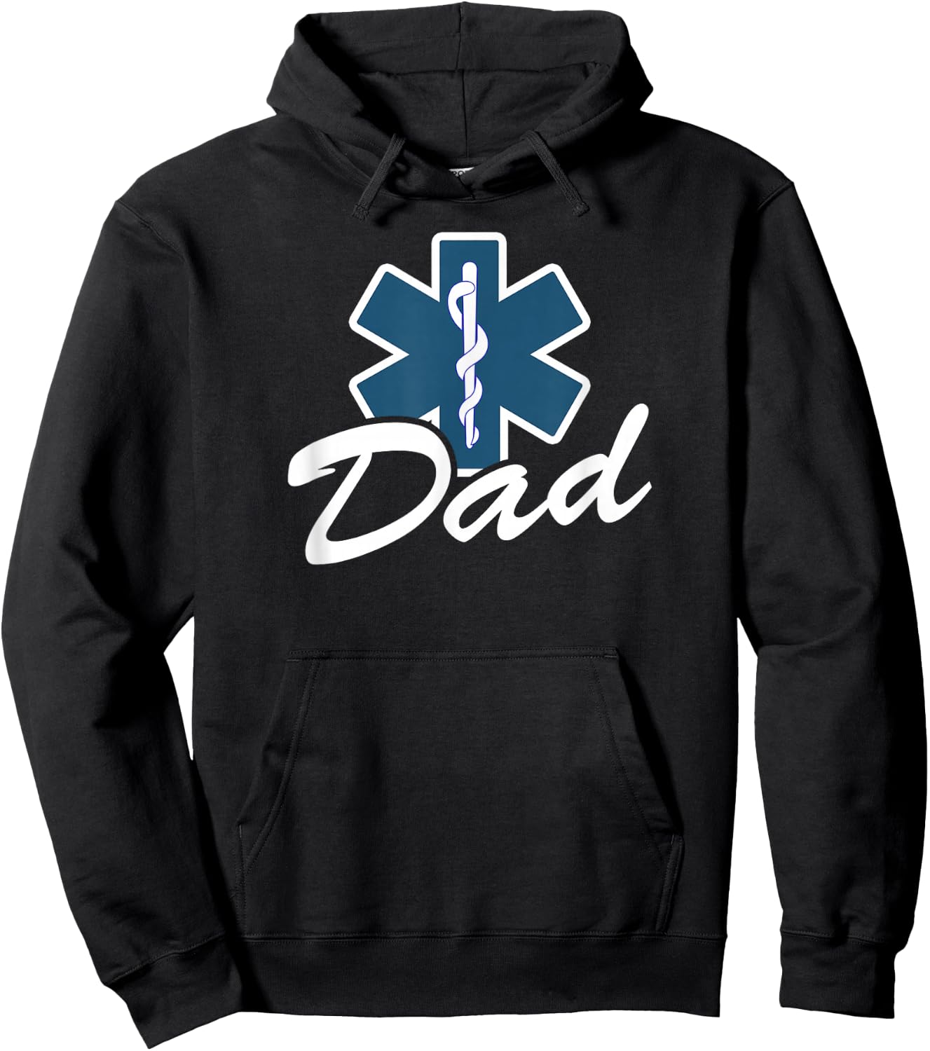 My Son Is An EMT My Daughter Is An EMT Paramedic Dad Hoodie - Hoodie | Black