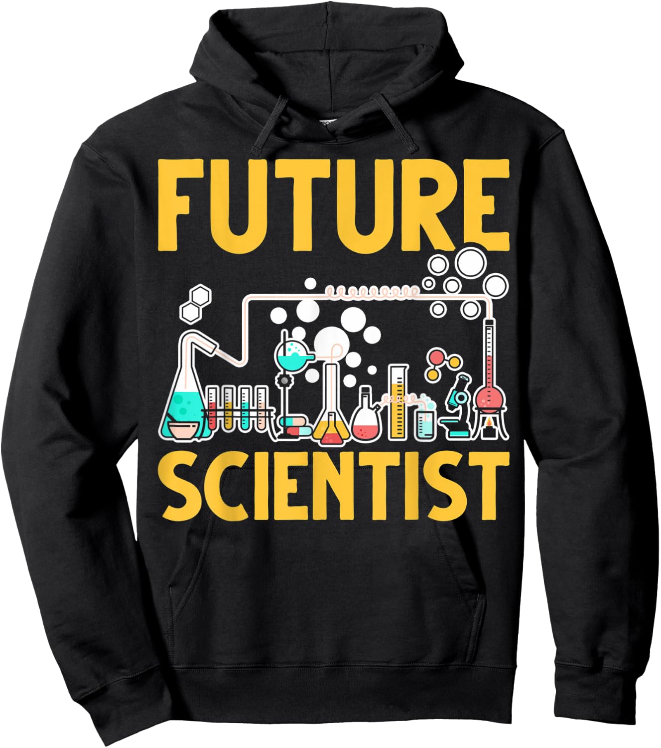 Future Scientist Little Scientists Young Scientists Hoodie - Hoodie | Black
