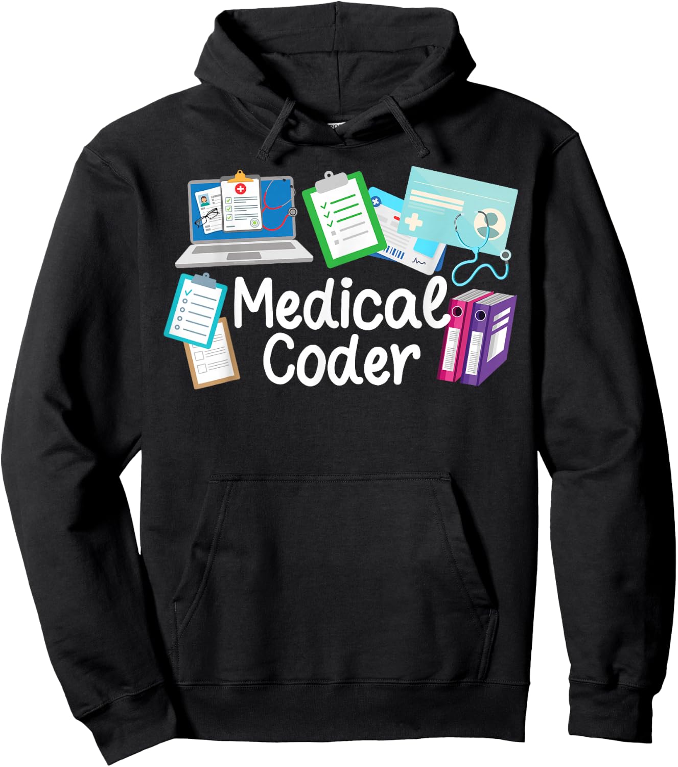 Medical Coder Medical Coding Best Medical Coders Hoodie - Hoodie | Black