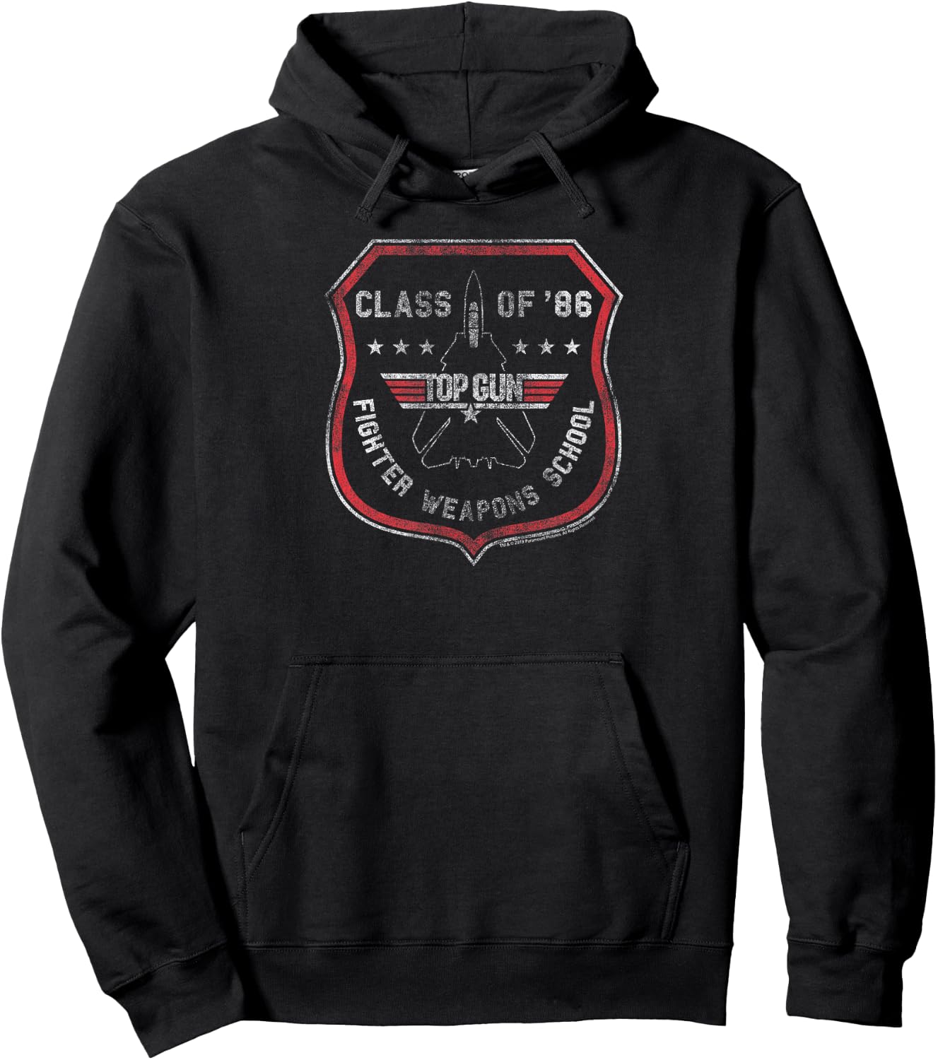 Top Gun Fighters Weapons School Class of 86 Action Movie Hoodie - Hoodie | Black