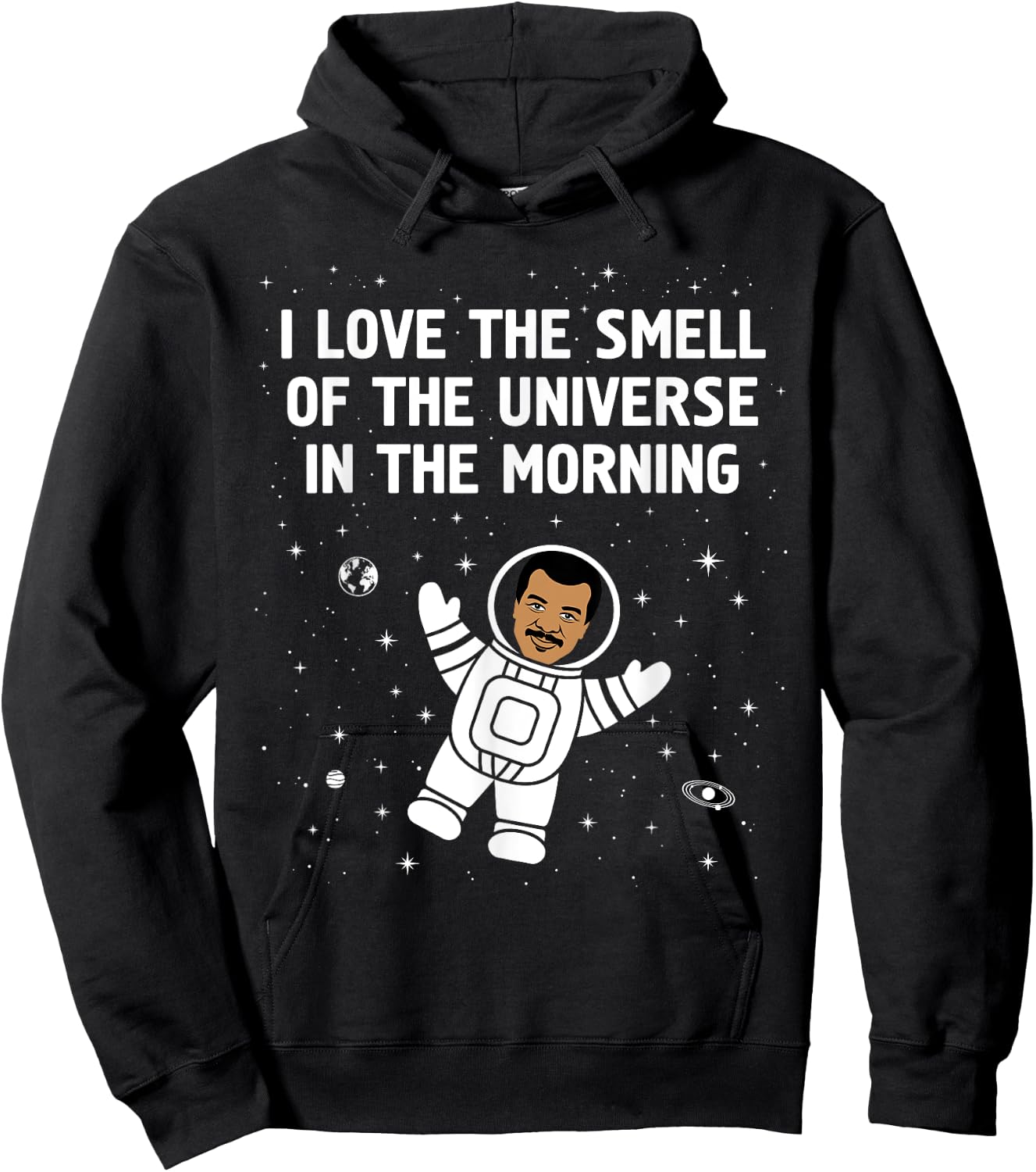 Neil deGrasse Tyson Smell of the Universe Hoodie - Hoodie | Black