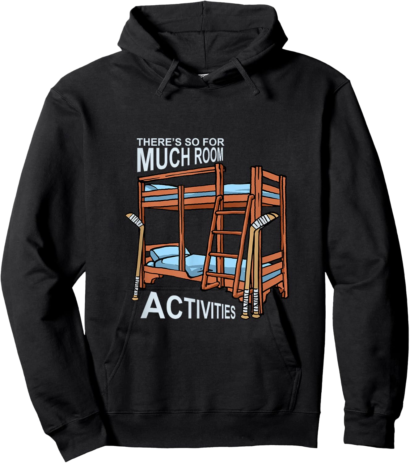 There's So Much Room For Activities Siblings Gift Hoodie - Hoodie | Black