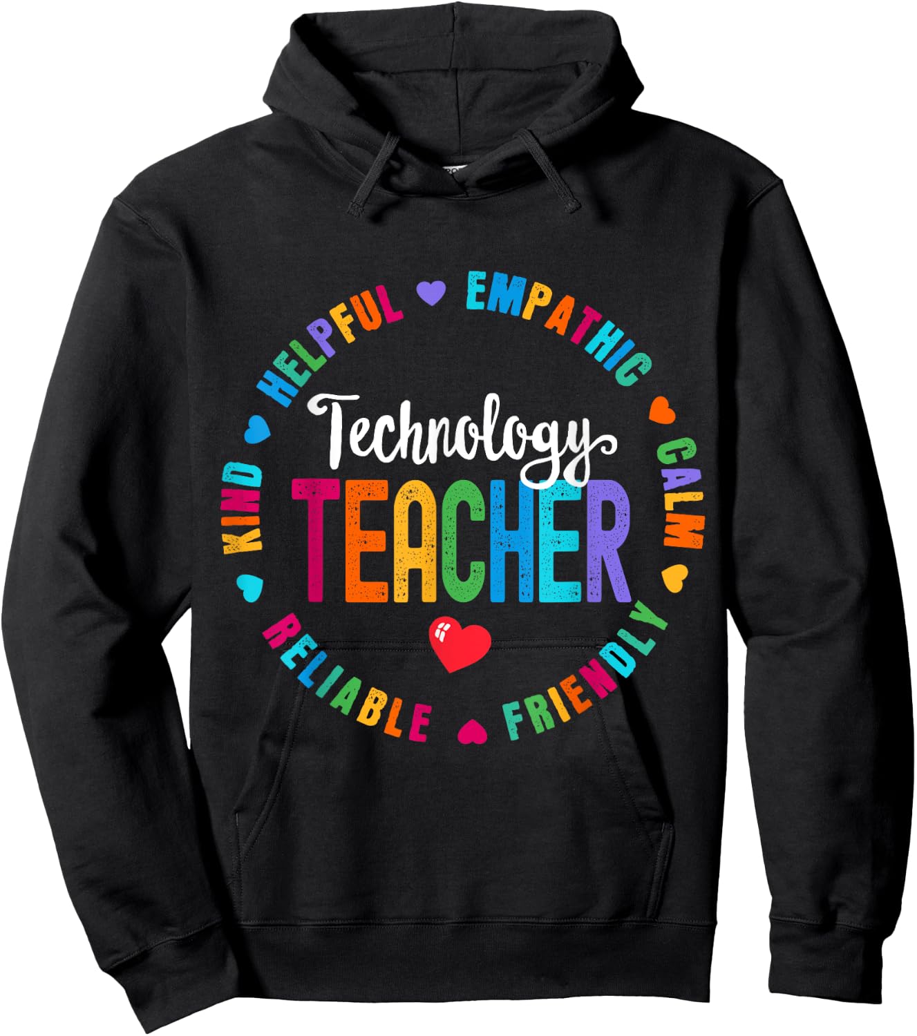 Technology Teacher Tech Computer Teacher STEM STEAM Women Girls Kids Hoodie - Hoodie | Black