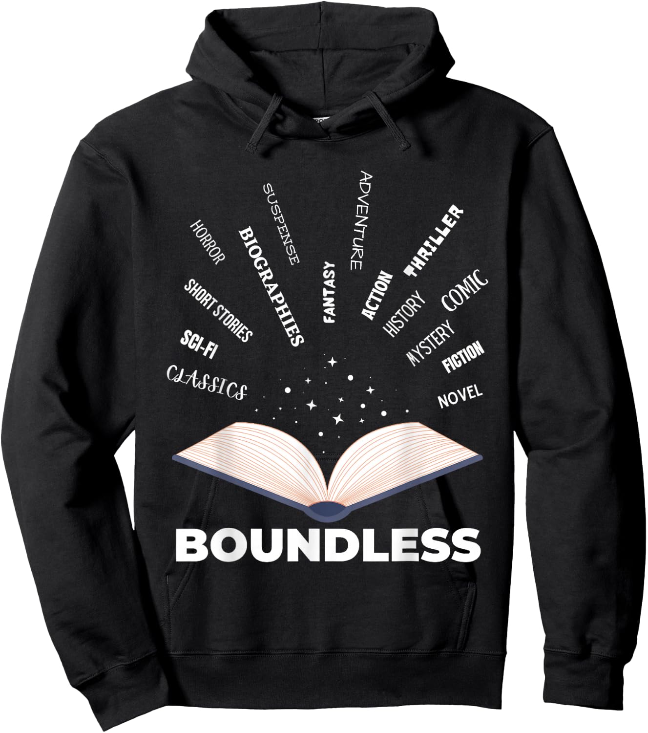 ELA Teacher Literary Genre English Language Arts Teacher Hoodie - Hoodie | Black