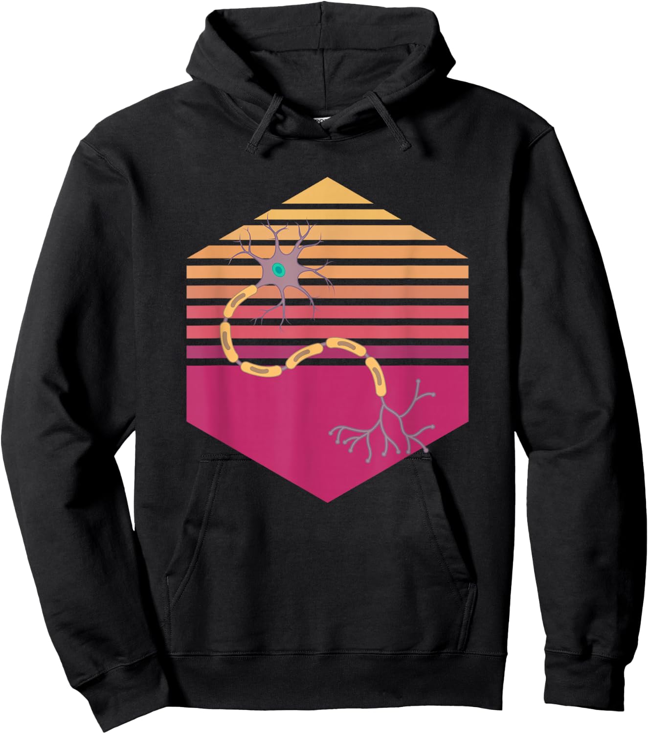 Neuron Vintage Neurologist Hoodie - Hoodie | Black