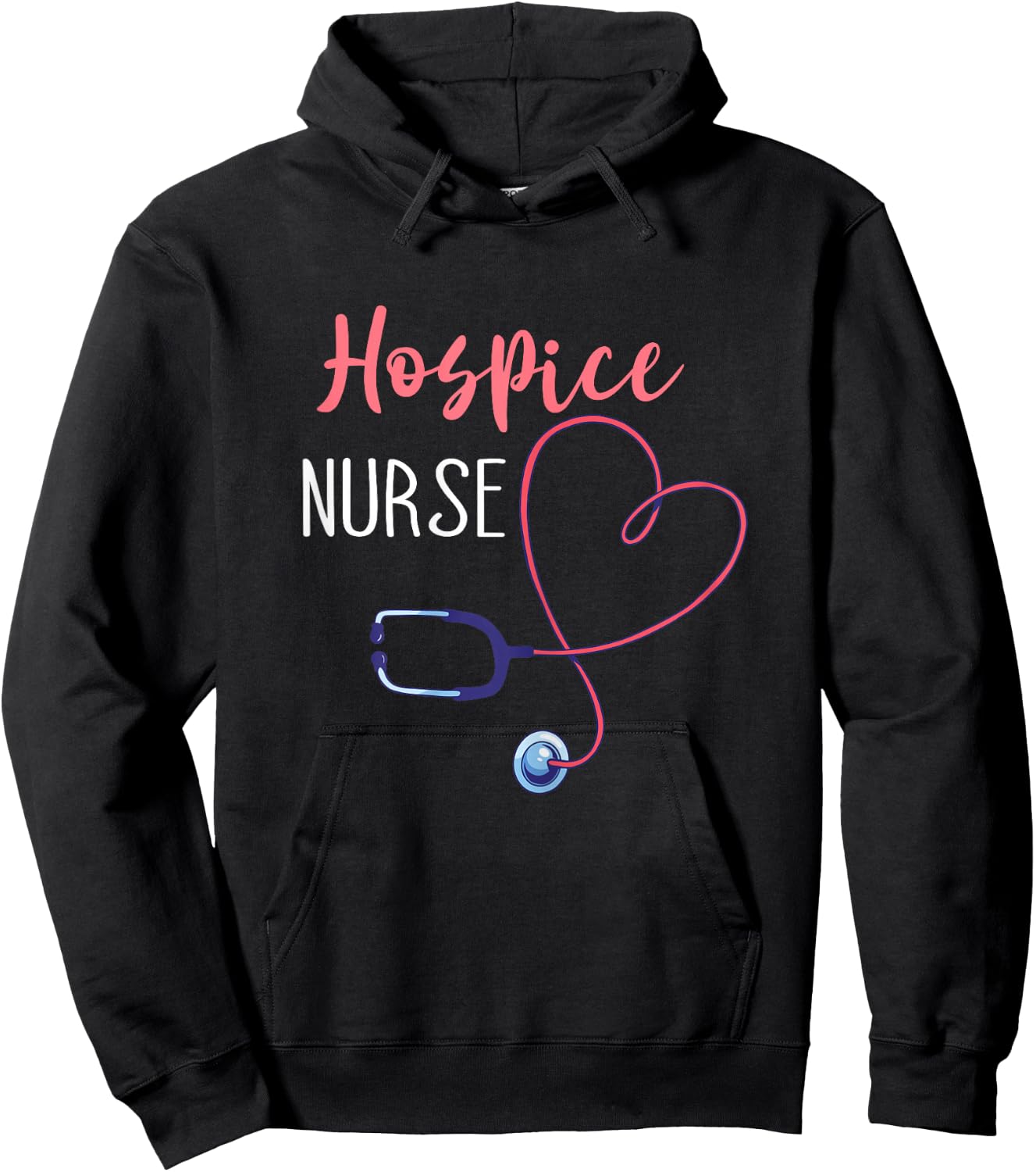 Hospice Nurse Terminal Care Hospice Work Registered Nursing Hoodie - Hoodie | Black