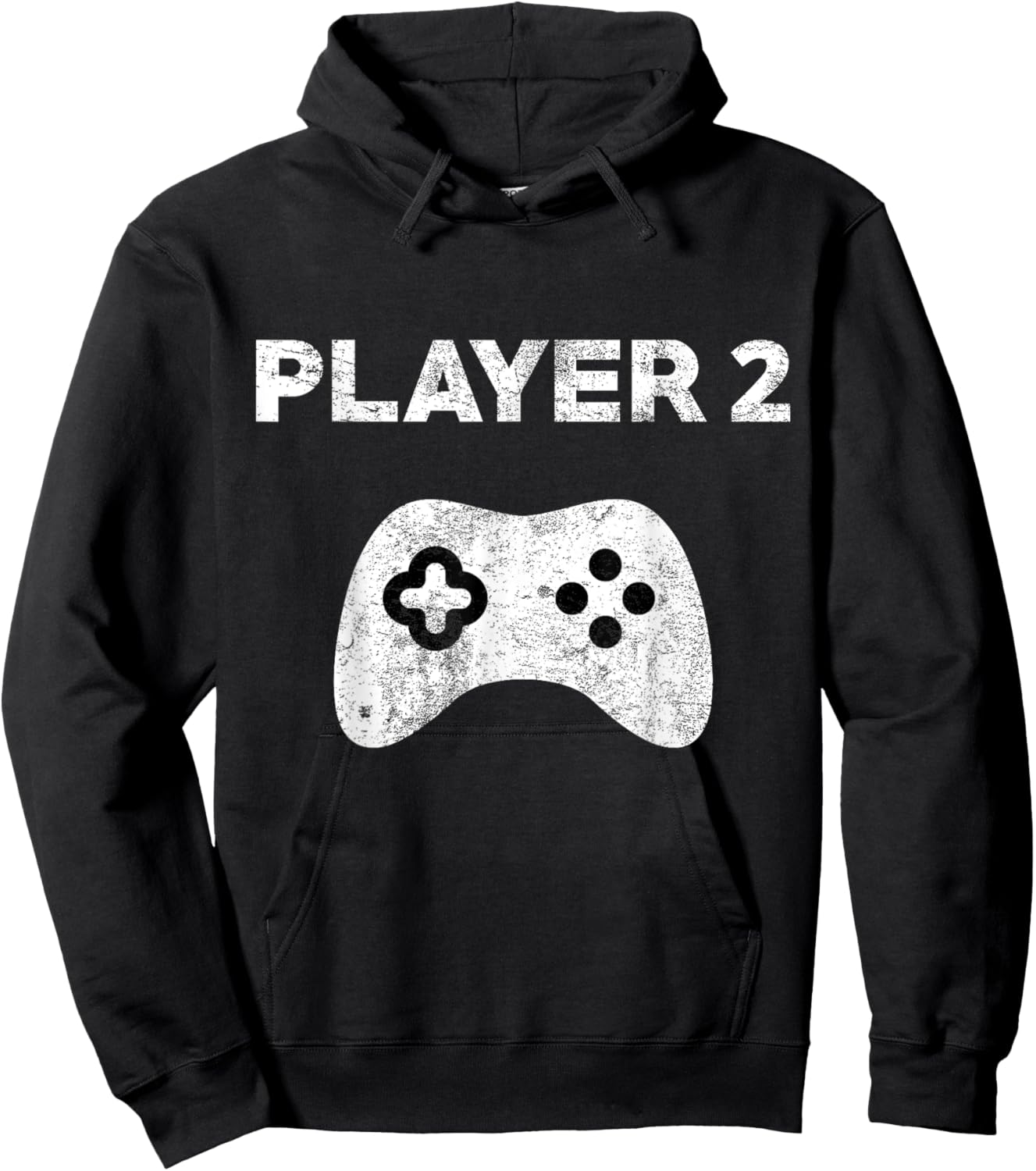 Player 2 Family Matching Player 1 Player 2 Gamers Couples Hoodie - Hoodie | Black