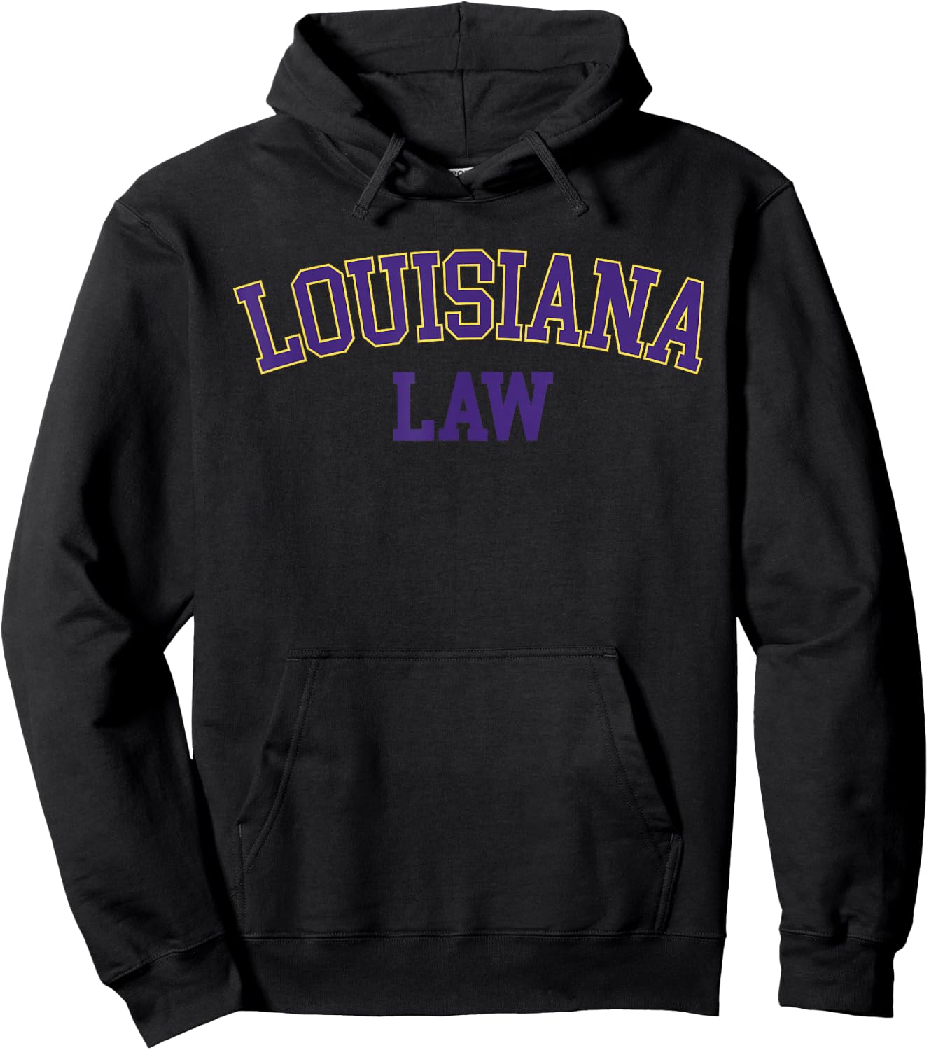 Louisiana Law, Louisiana Bar Graduate Gift Lawyer College Hoodie - Hoodie | Black