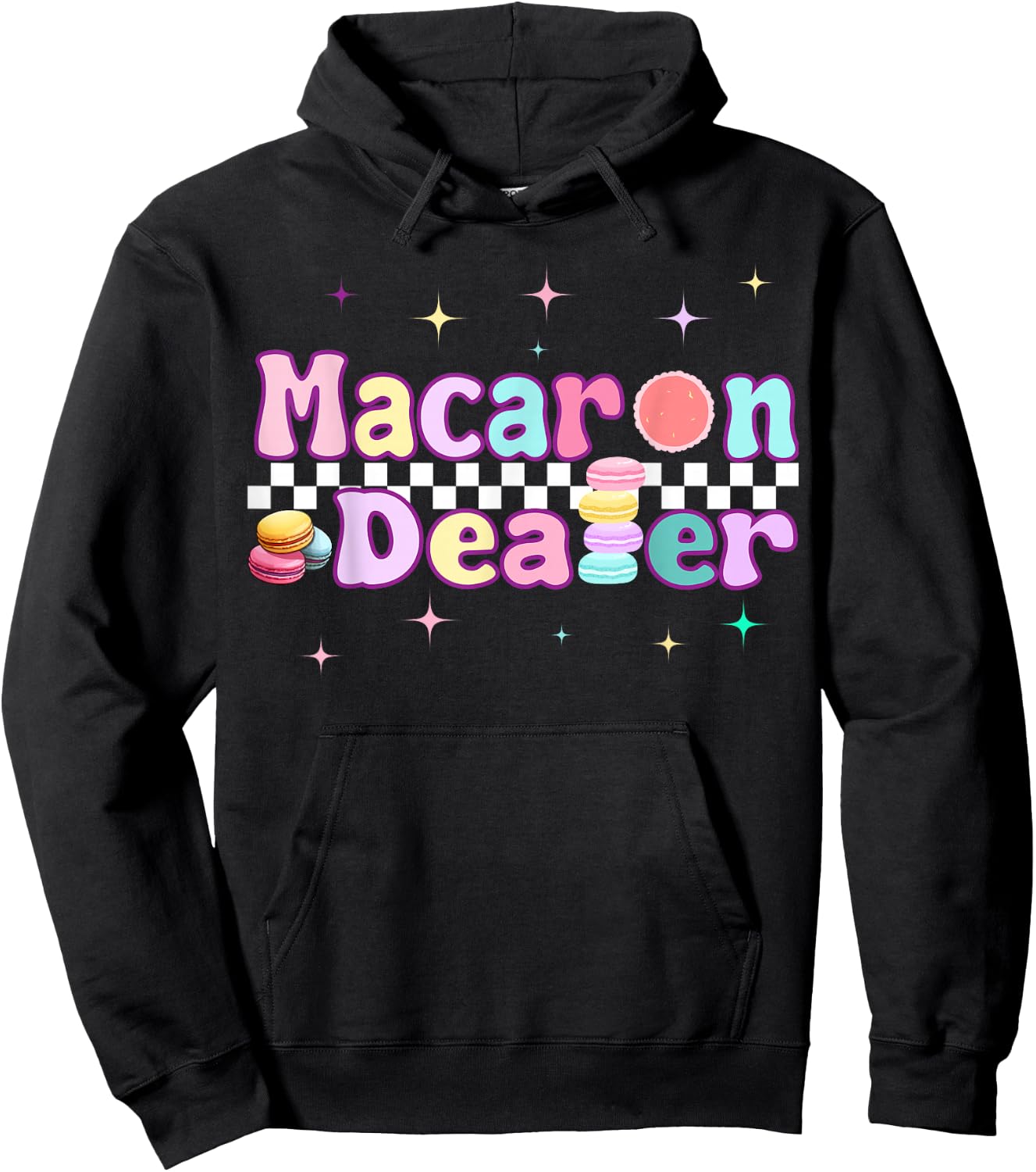 macaron dealer For Macaron Cupcake Candy Sweet Cake Hoodie - Hoodie | Black