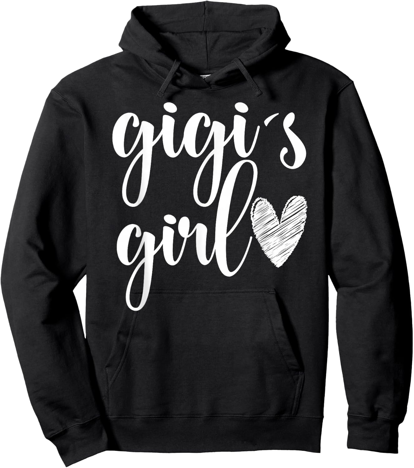 Funny Matching Gigi Girl for Grandma Whit Girl Mother's Day Small Hoodie - Hoodie | Black