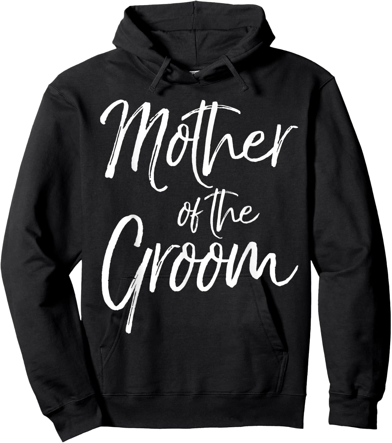 Mother of the Groom Shirt Fun Cute Wedding Gift Hoodie - Hoodie | Black