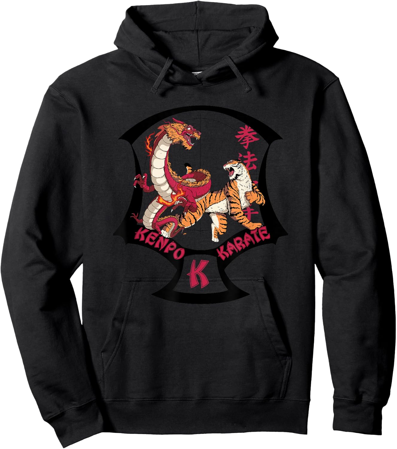 Kenpo Karate Martial Arts Self Defence Hoodie - Hoodie | Black