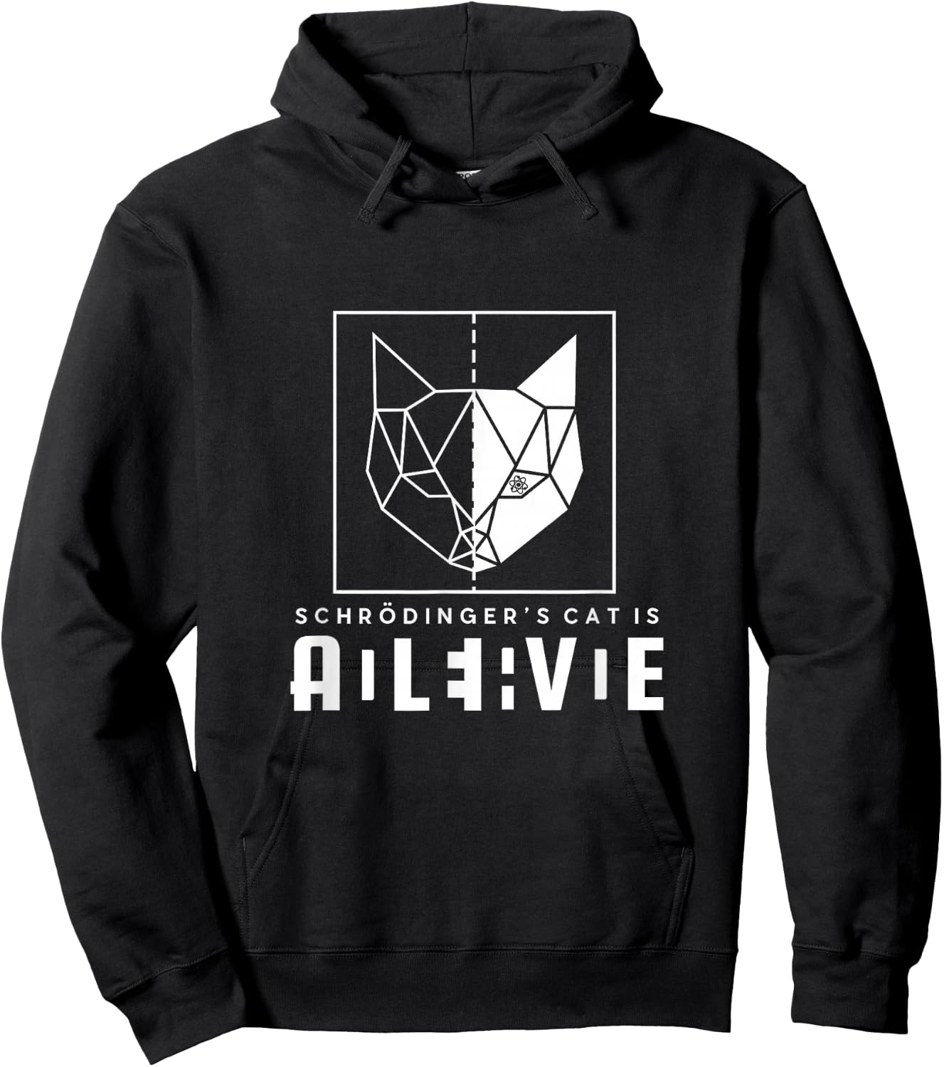 Schrödinger's Cat Is Both Dead And Alive Physics Physicist Women Hoodie - Hoodie | Black
