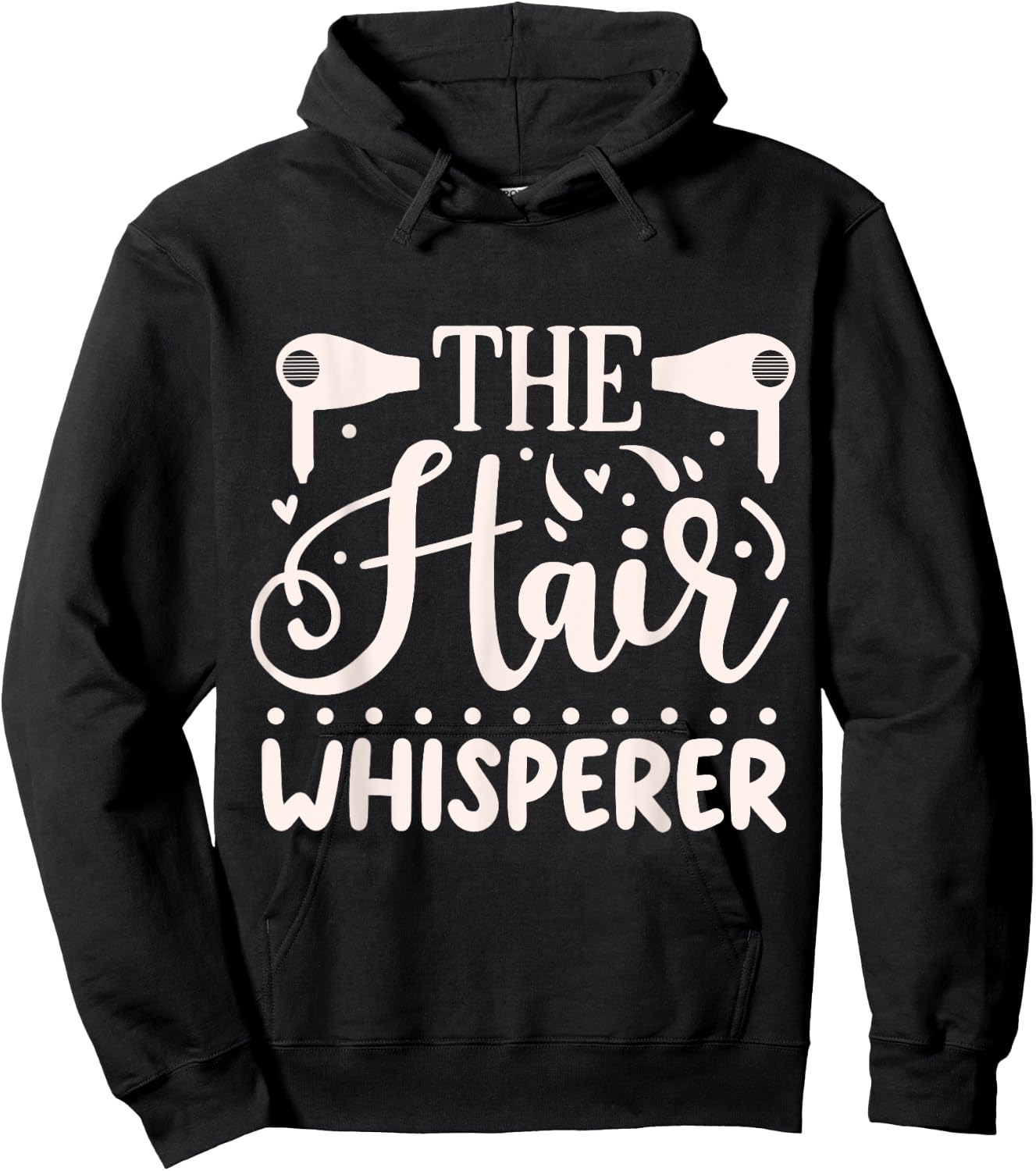 The Hair Whisperer Hoodie - Hoodie | Black