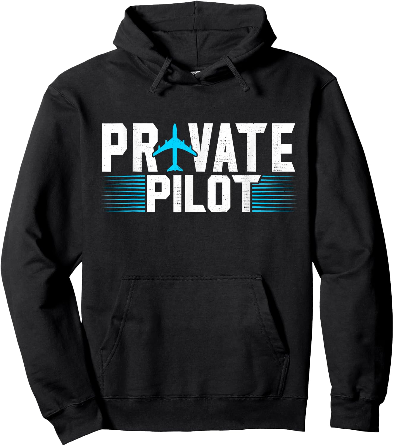 Private Pilot Aviator Aviation Airplane Pilot Hoodie - Hoodie | Black