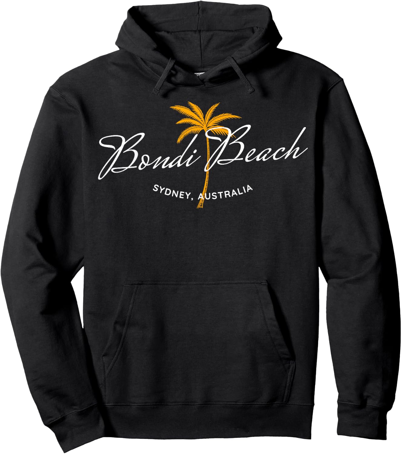Bondi Beach Sydney Australia Retro Hoodie - Hoodie | Black