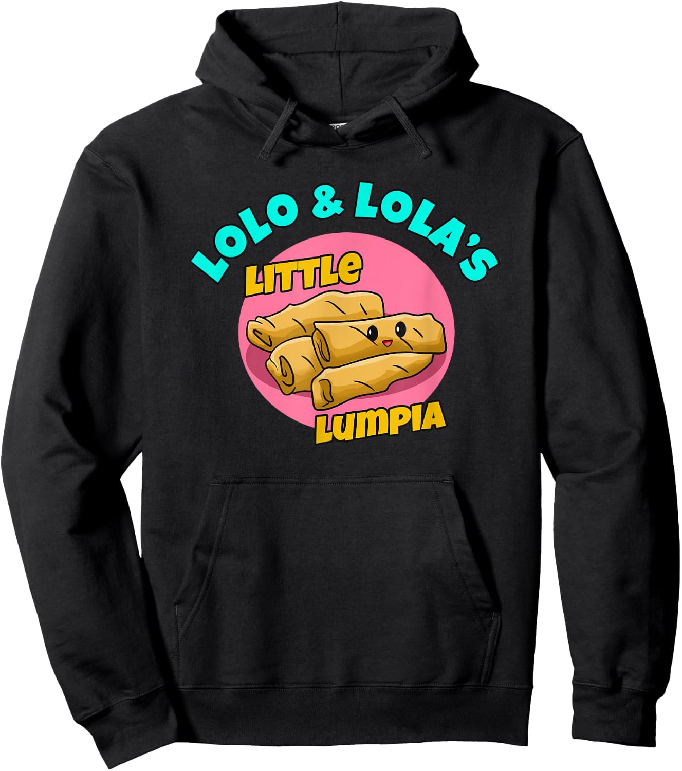Philippines Spring Rolls Filipino Filipina Lumpia Lola Lolo Hoodie - Hoodie | Black