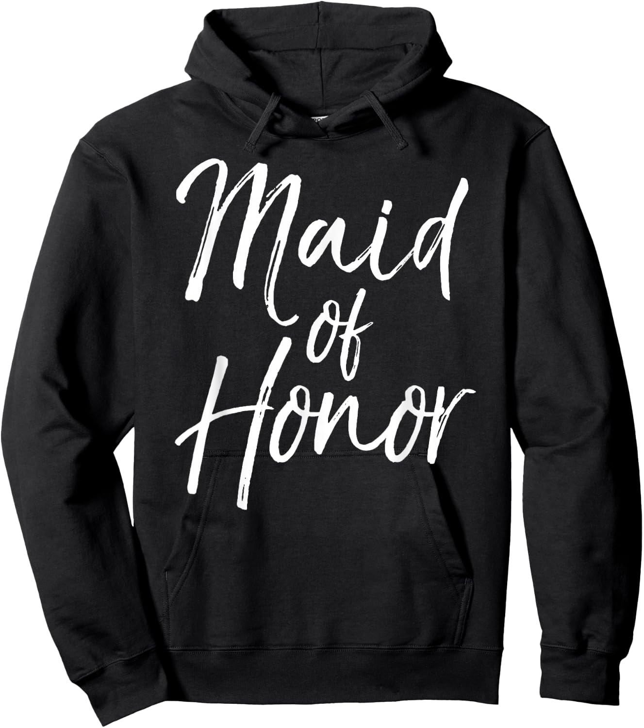 Cute Wedding Bridal Party Gift Bridesmaid Maid of Honor Hoodie - Hoodie | Black