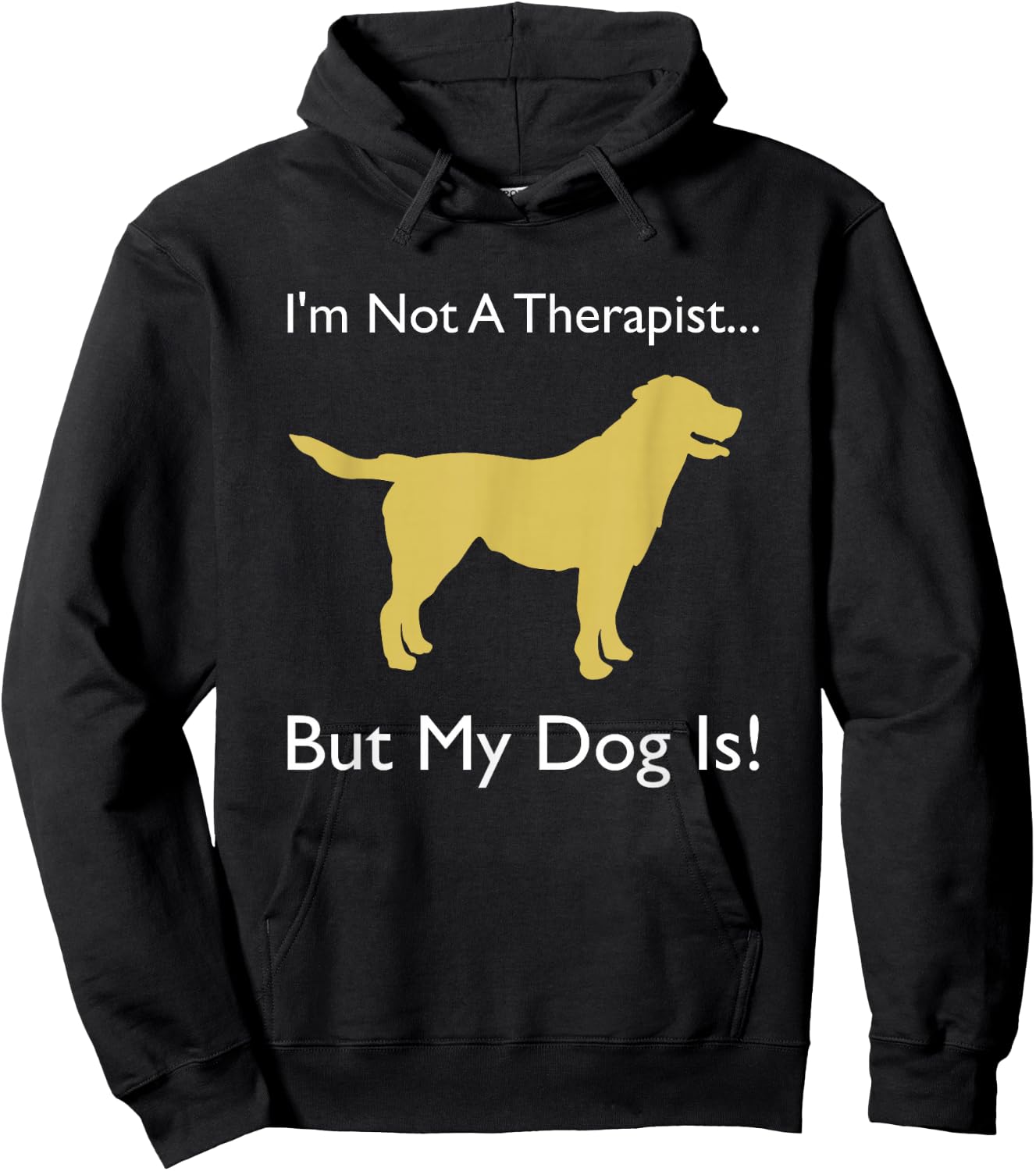 Therapy Dog | Dog Therapist | Canine Volunteer Hoodie - Hoodie | Black