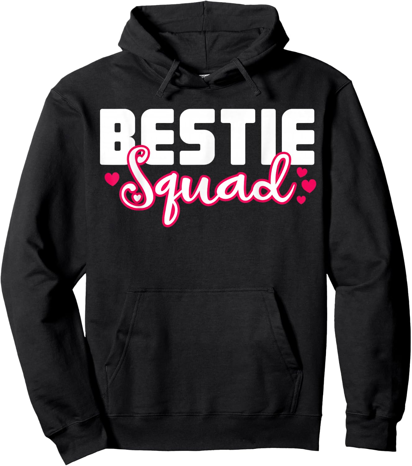Bestie Squad Birthday Hoodie - Hoodie | Black