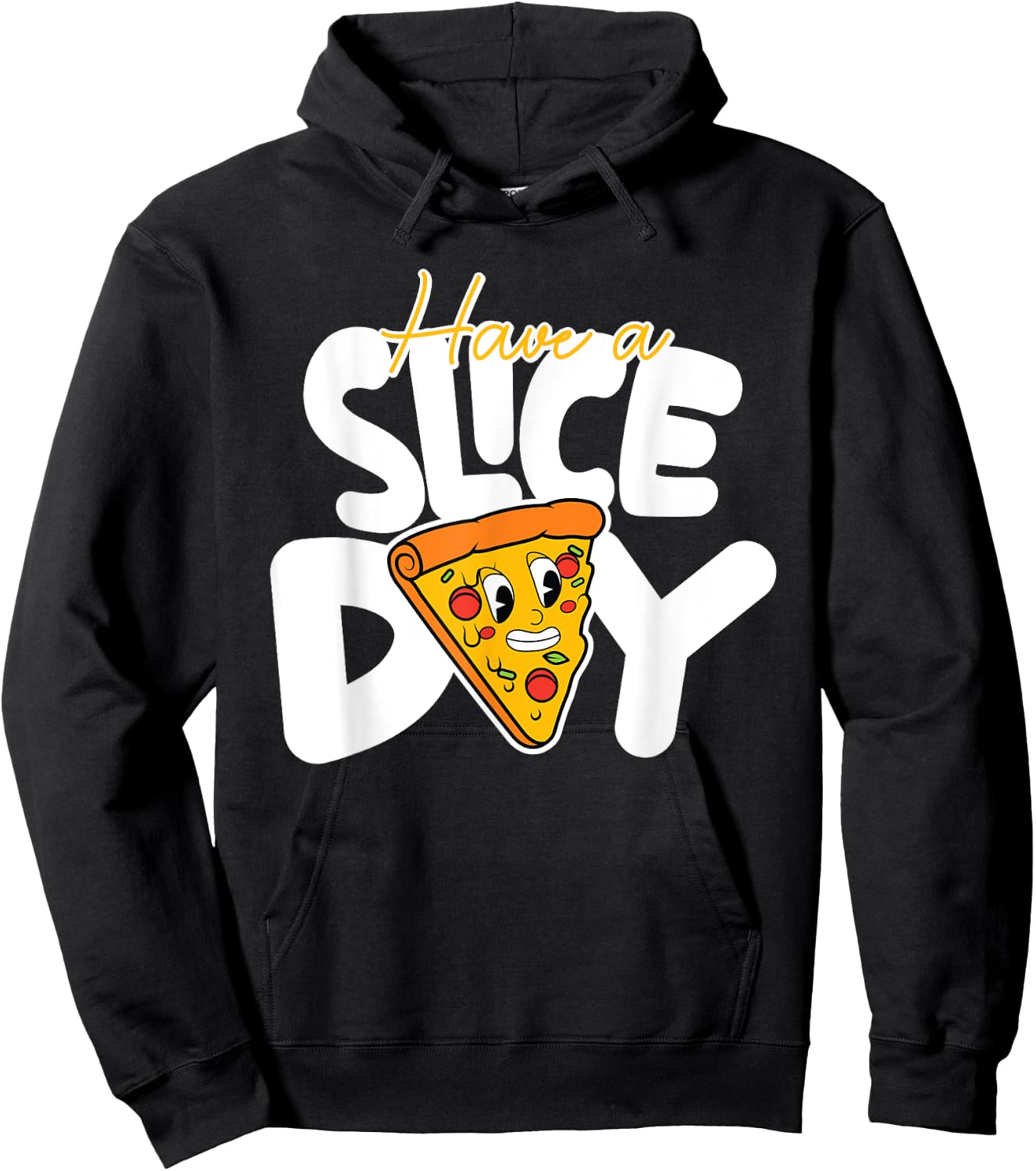 Pizza Quote Pizza Lovers Funny Food Pizza Hoodie - Hoodie | Black