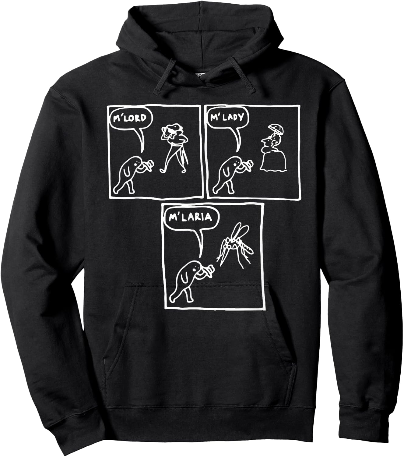 Internet Meme Mosquito Malaria Scientist Funny Bug Hoodie - Hoodie | Black