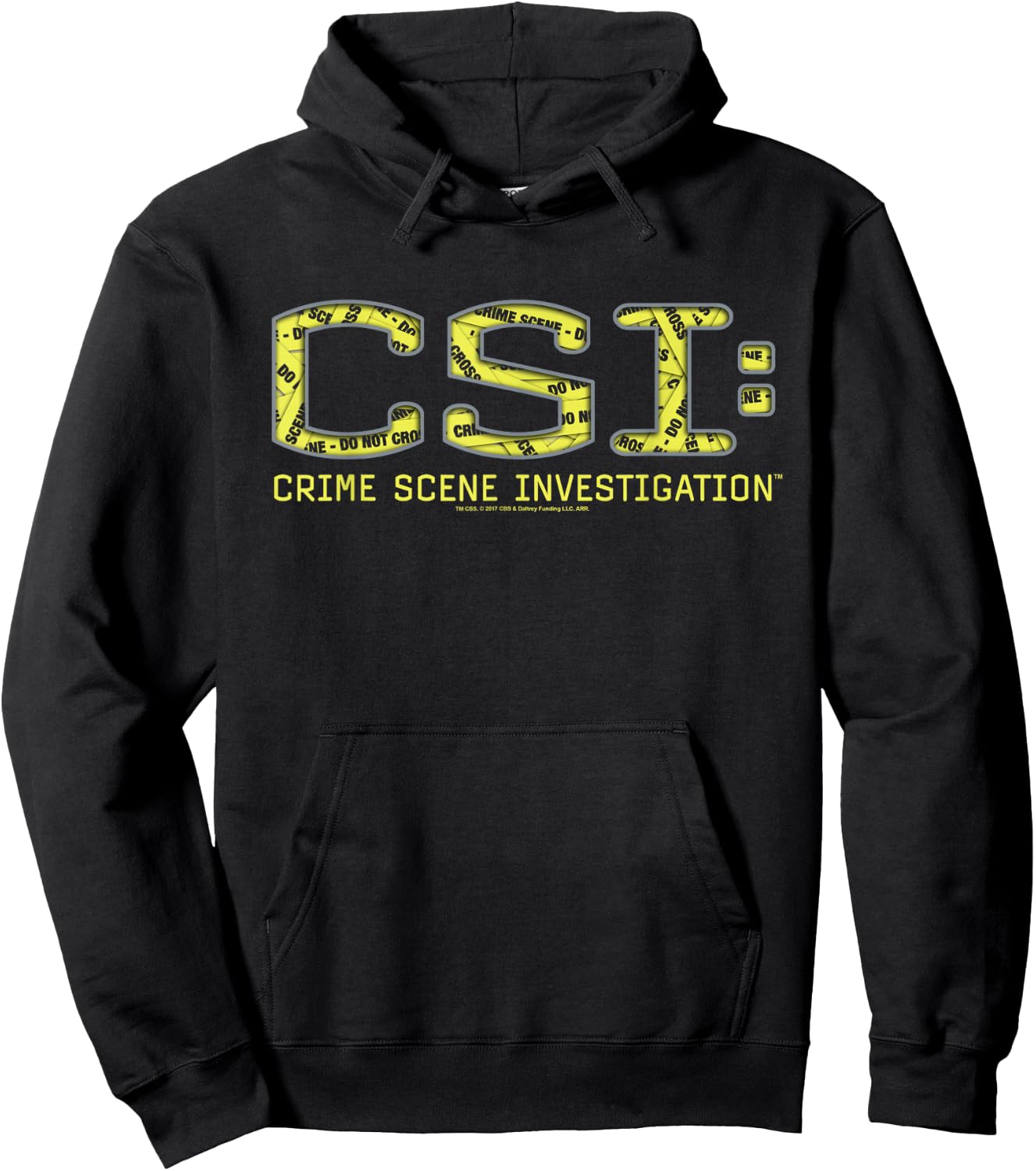 CSI Collage Logo Hoodie - Hoodie | Black