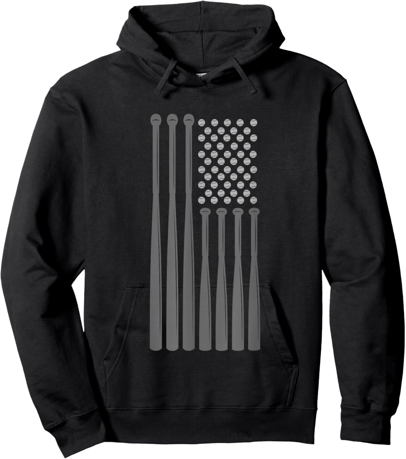 Baseball Apparel - Baseball Hoodie - Hoodie | Black