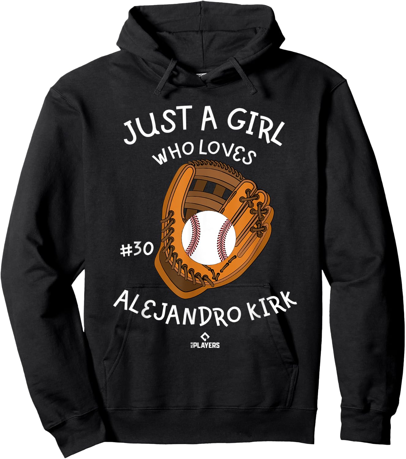 A Girl Who Loves Alejandro Kirk Baseball Player Toronto Hoodie - Hoodie | Black