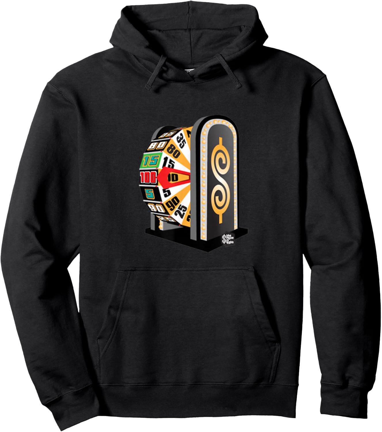 The Price is Right 'The Big Wheel' Color Hoodie - Hoodie | Black
