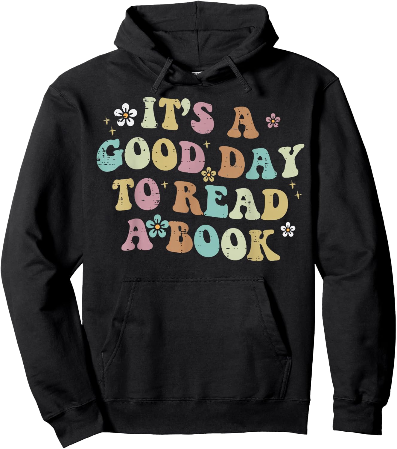 It's A Good Day To Read A Book Reading Librarian Teacher Kid Hoodie - Hoodie | Black