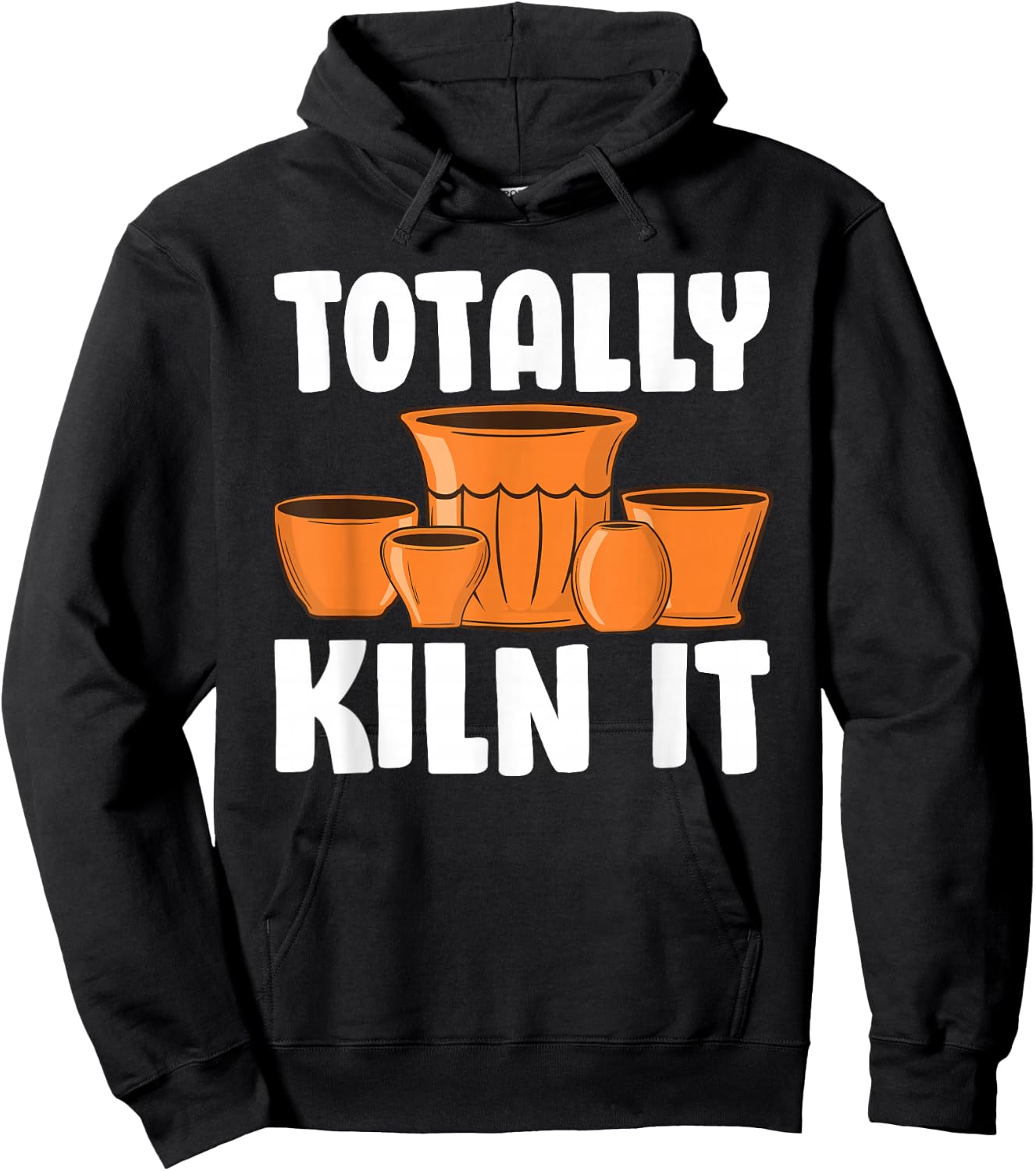 Funny Pottery Gift Women Cool Ceramic Pottery Kiln Hoodie - Hoodie | Black